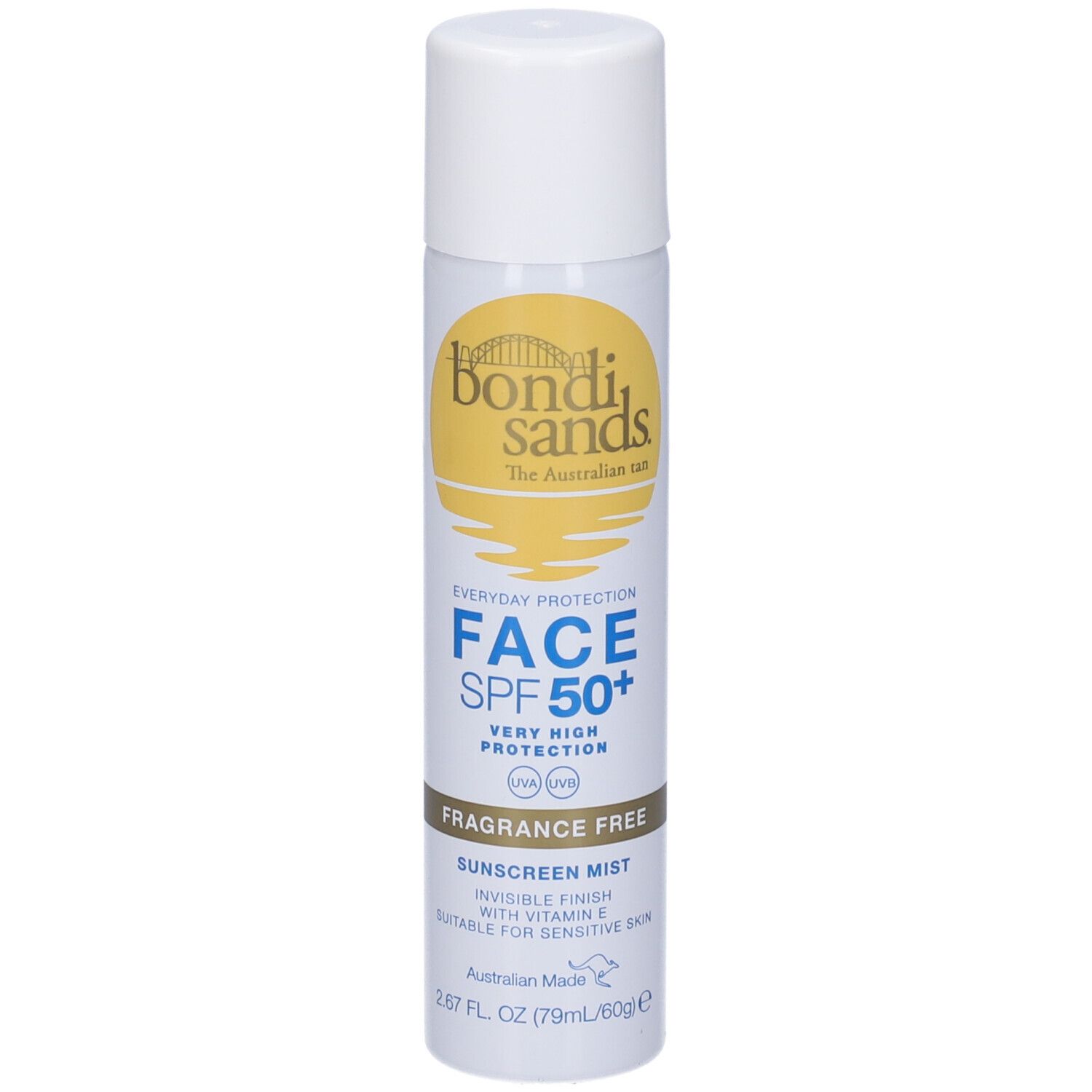 Bondy Sands Spray Solare Viso Senza Profumo SPF50+