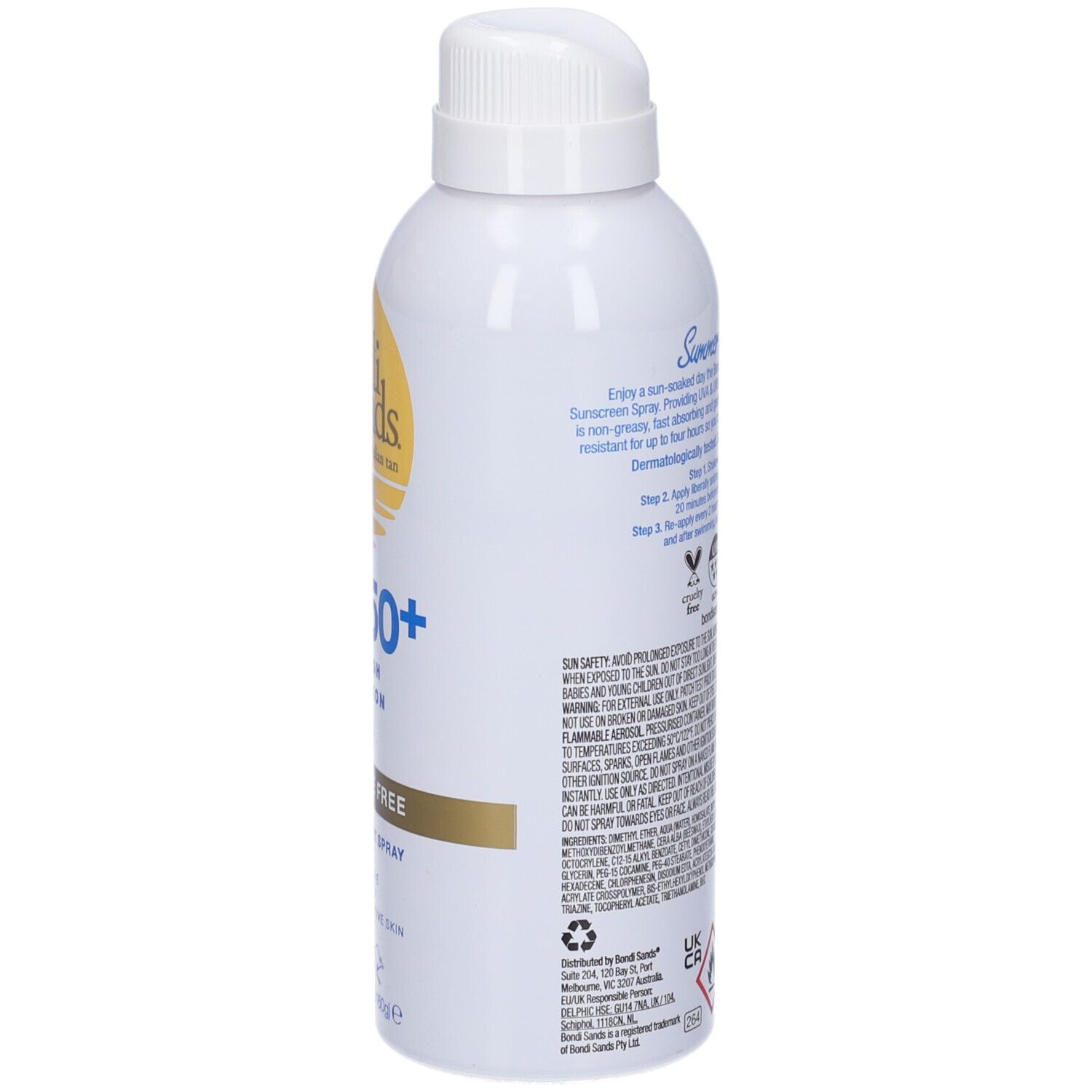 Bondy Sands Spray Solare Senza Profumo SPF50+