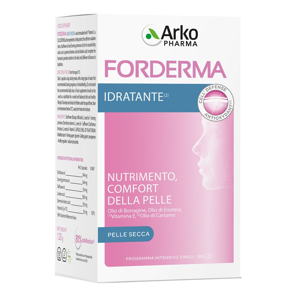 Forderma Idratante 180 Capsule