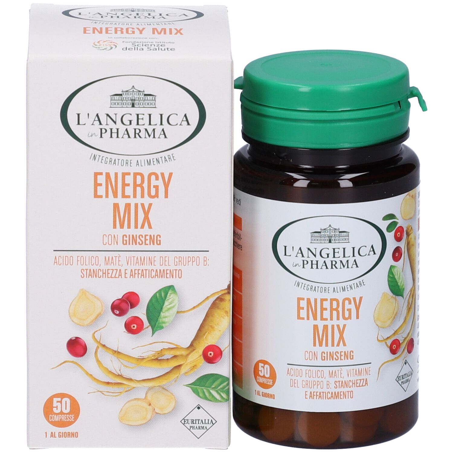 L'Angelica Energy Mix Compresse