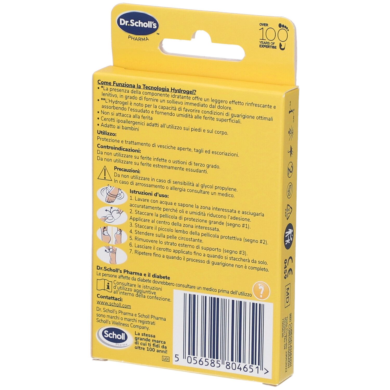 Dr. Scholl's Cerotti Per Vesciche Tagli ed Escoriazioni