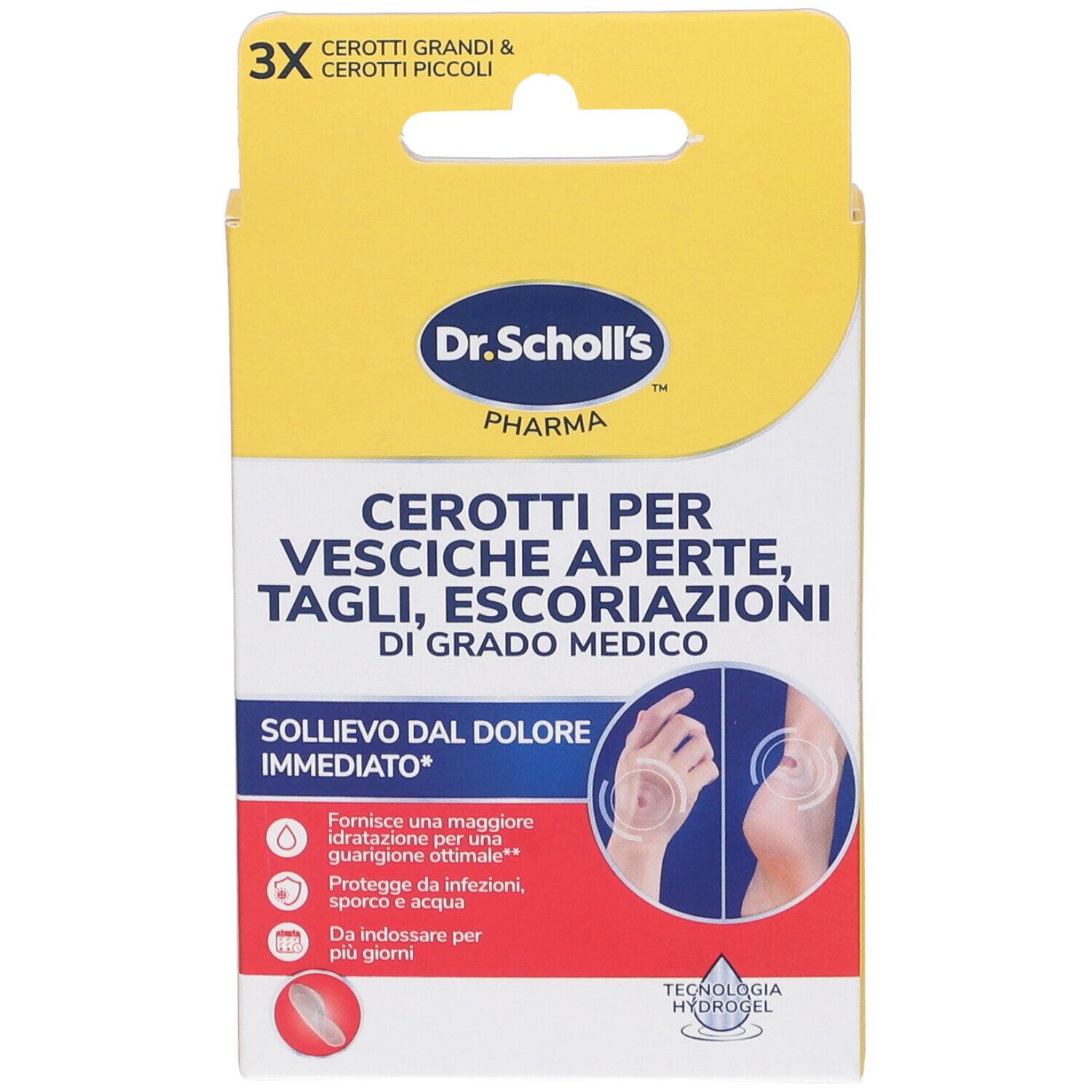 Dr. Scholl's Cerotti Per Vesciche Tagli ed Escoriazioni