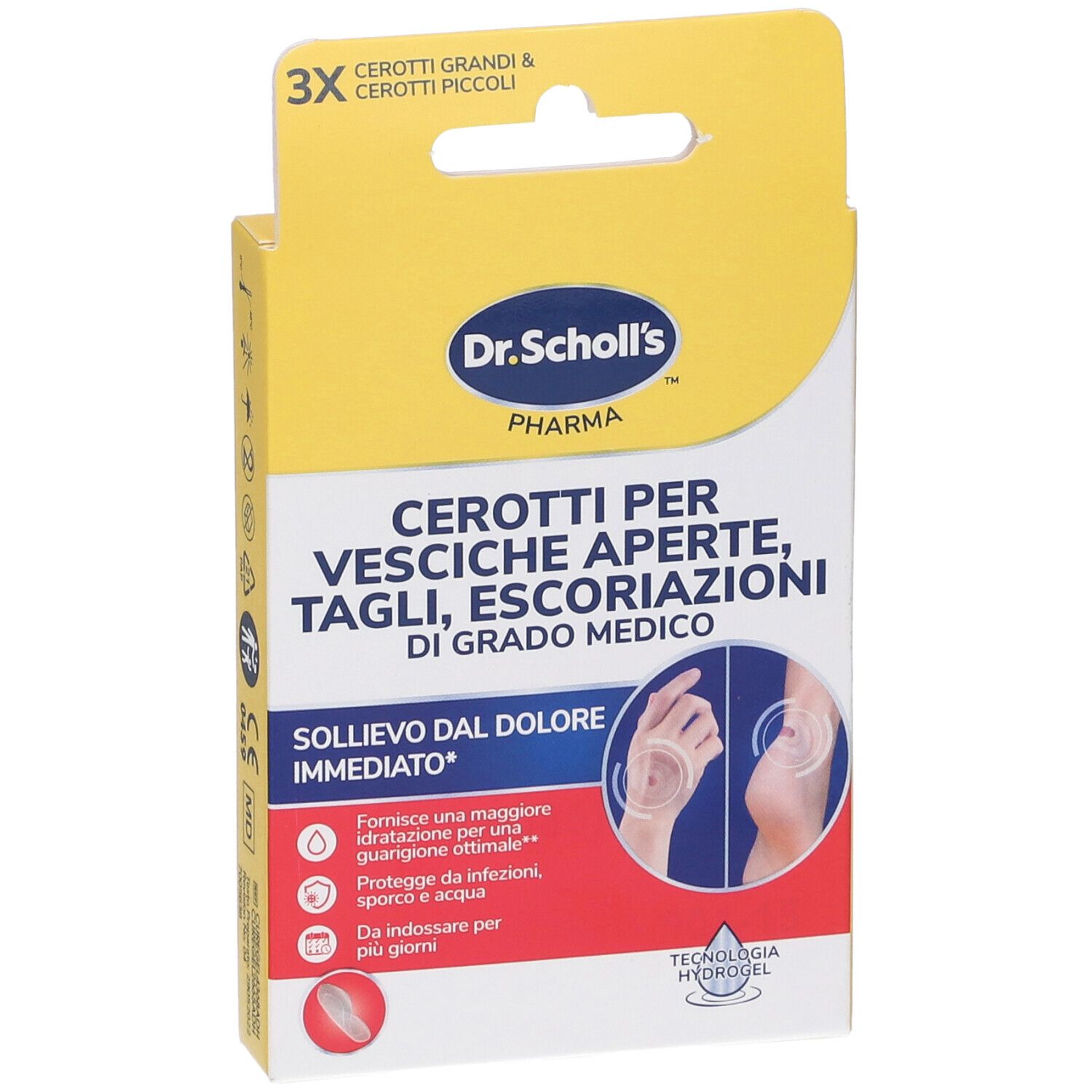 Dr. Scholl's Cerotti Per Vesciche Tagli ed Escoriazioni