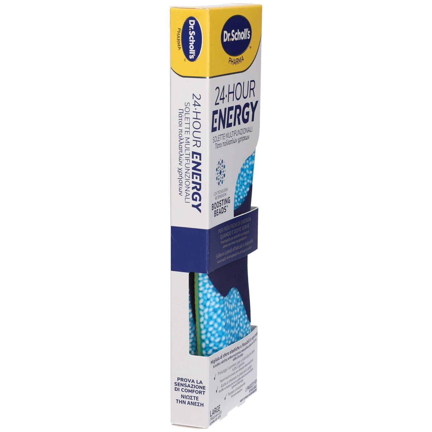 Dr. Scholl´s 24 Hour Energy Solette Multifunzionali Taglia L