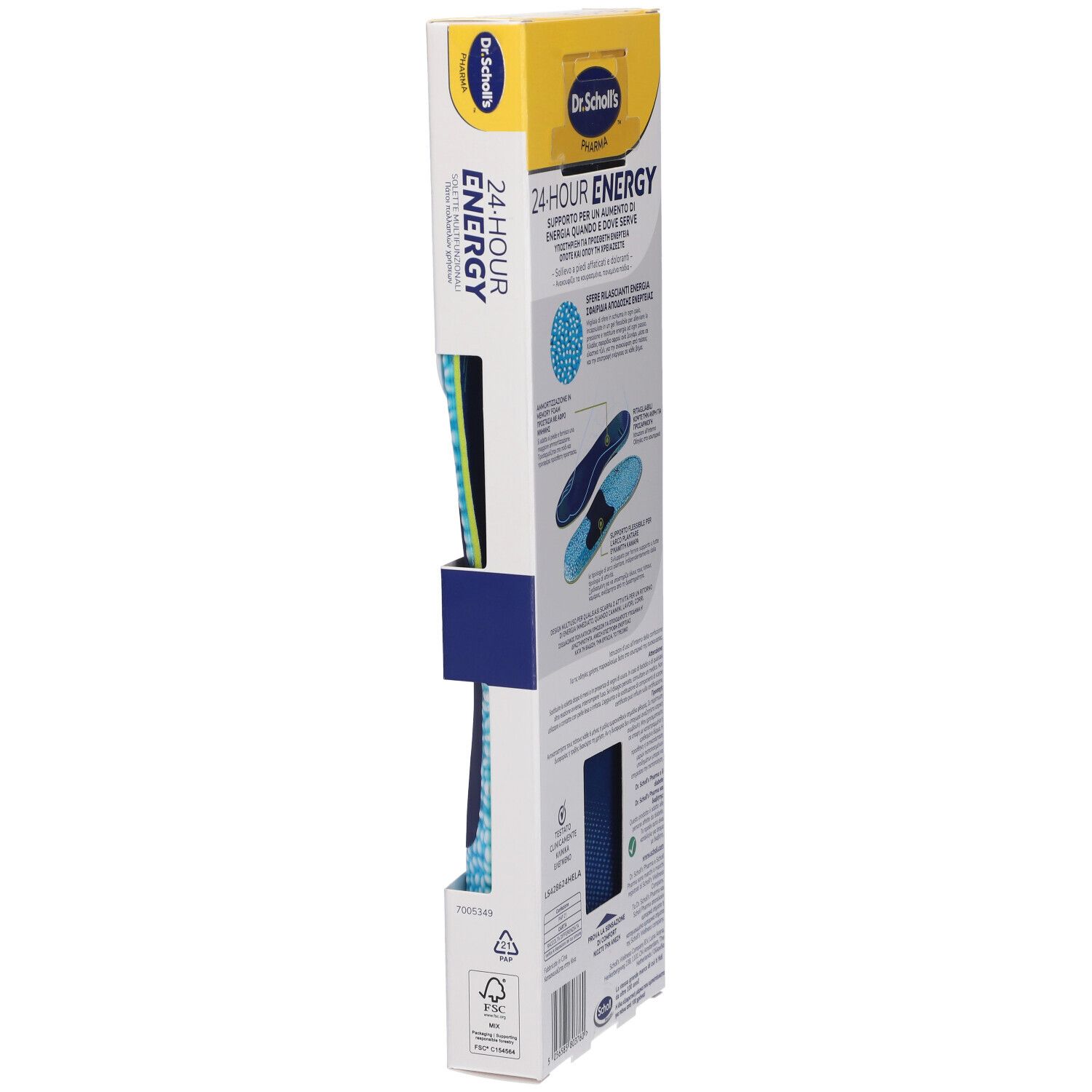 Dr. Scholl´s 24 Hour Energy Solette Multifunzionali Taglia L