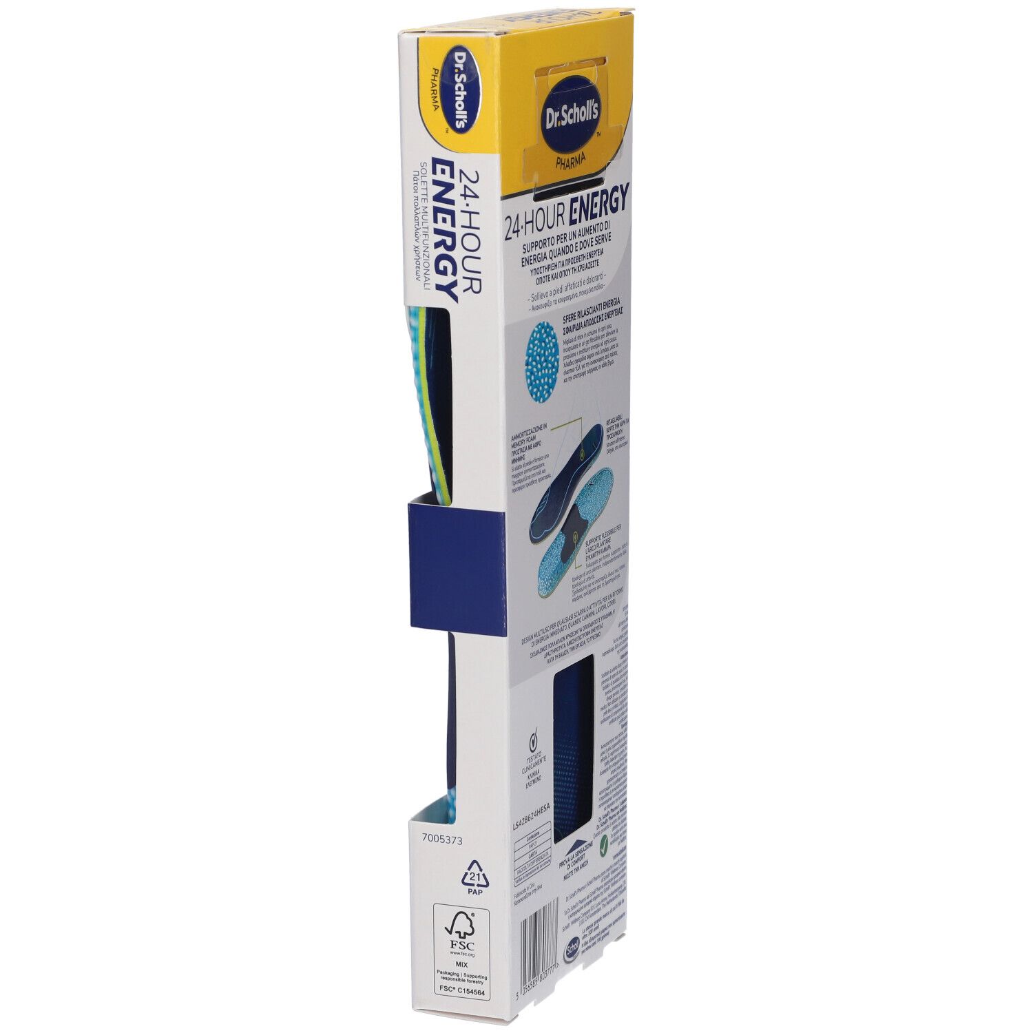 Dr. Scholl´s 24 Hour Energy Solette Multifunzionali Taglia S