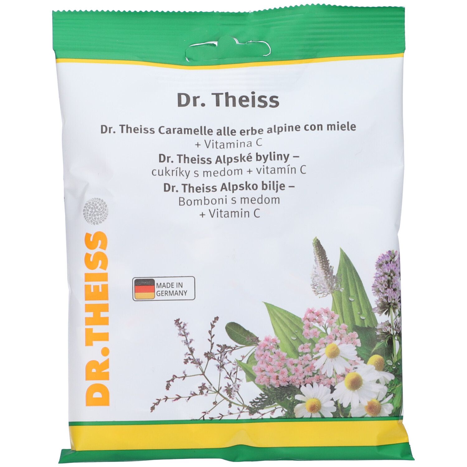 Dr. Theiss Caramelle Erbe Alpine con Miele