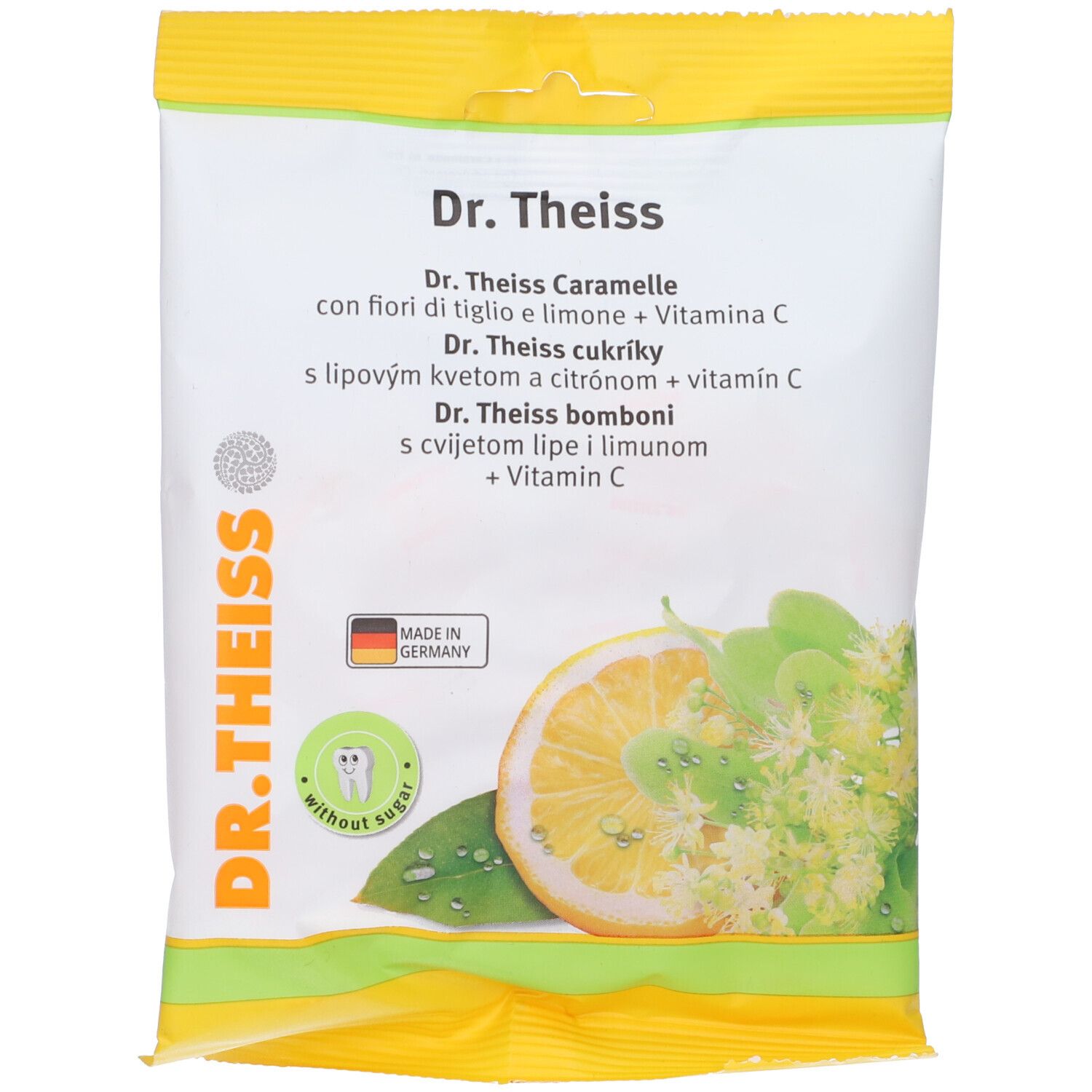 Dr. Theiss Caramelle al Tiglio e Limone Senza Zucchero
