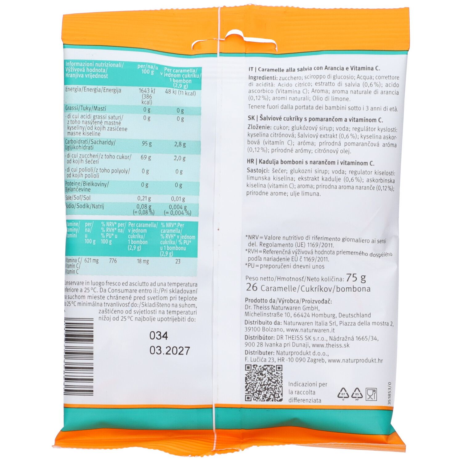 Dr. Theiss Caramelle alla Salvia