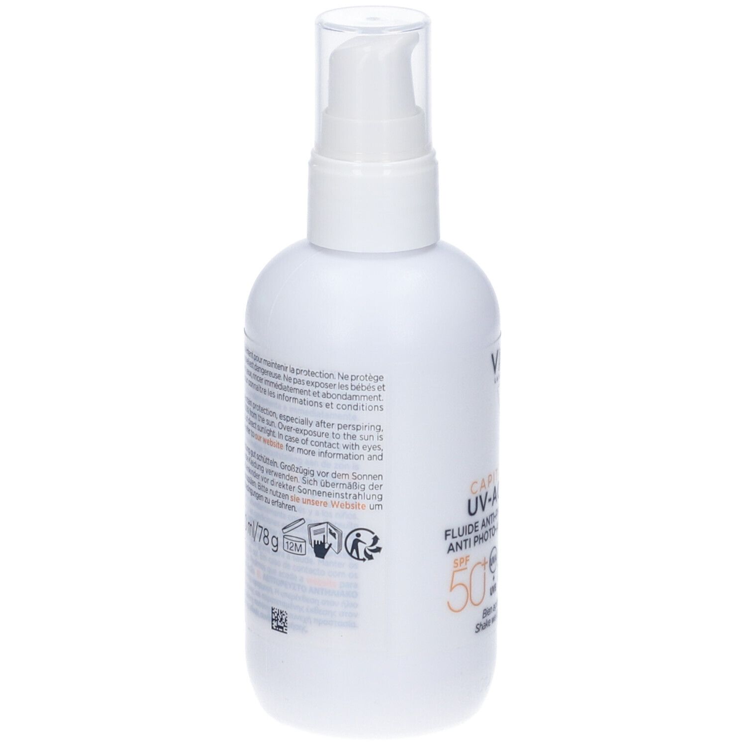 Vichy Capital Soleil UV-Age Fluido Quotidiano Anti-Foto-invecchiamento SPF50+