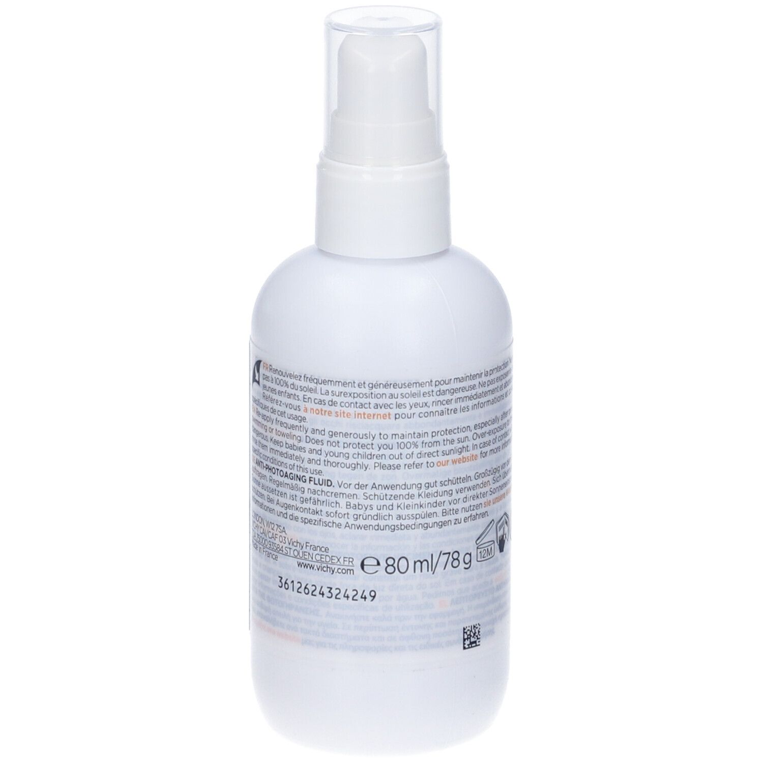 Vichy Capital Soleil UV-Age Fluido Quotidiano Anti-Foto-invecchiamento SPF50+