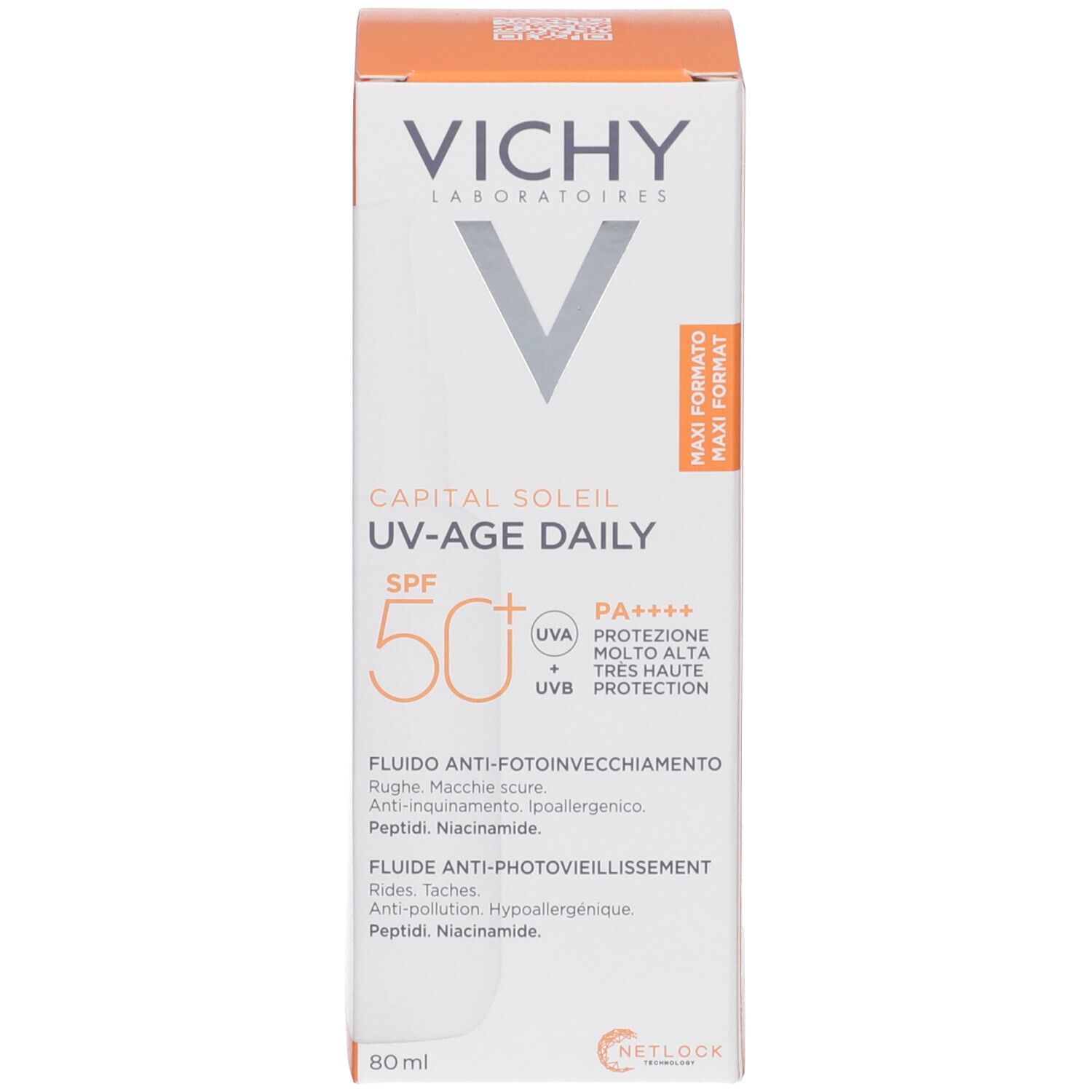 Vichy Capital Soleil UV-Age Fluido Quotidiano Anti-Foto-invecchiamento SPF50+