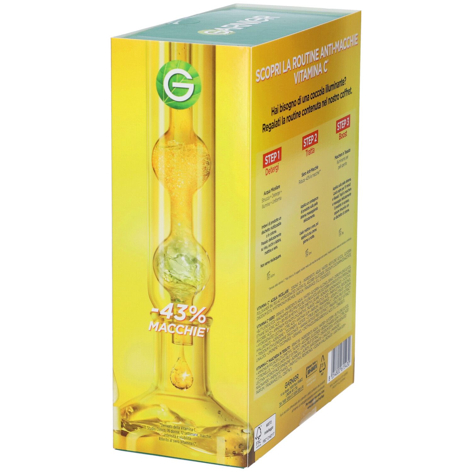 Garnier Vitamin C Set Routine Anti-Macchie