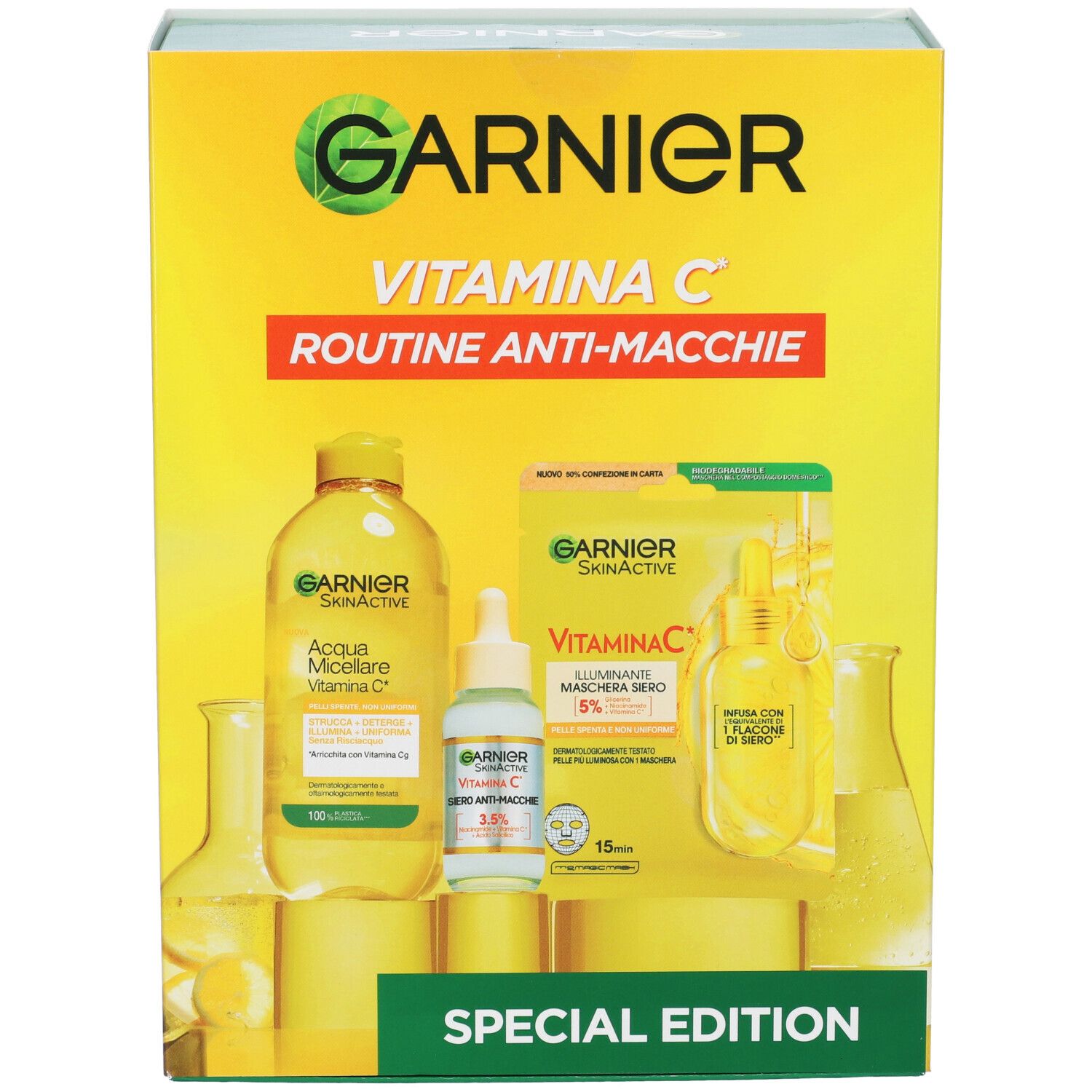 Garnier Vitamin C Set Routine Anti-Macchie