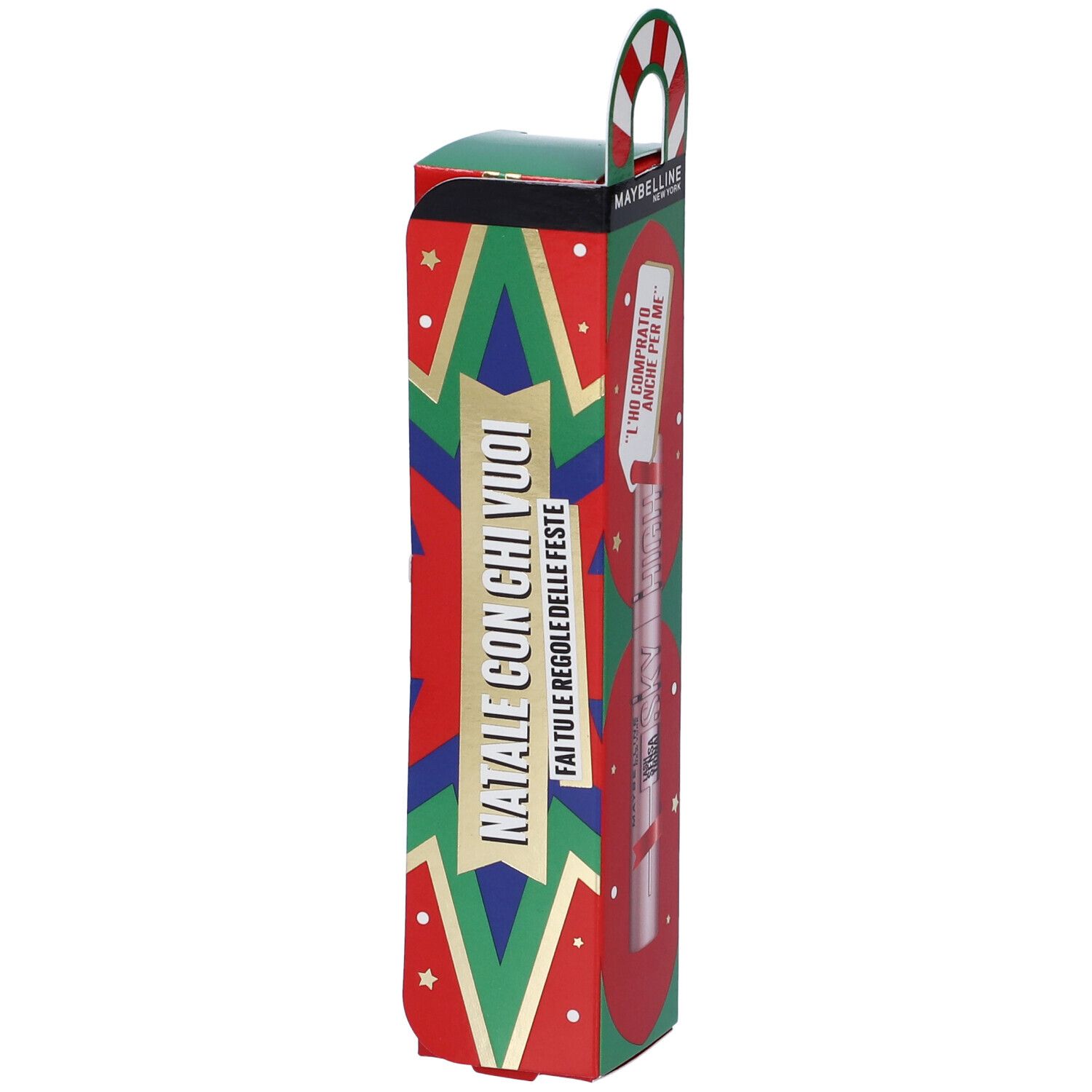 Maybelline New York Mascara Ciglia Sensazionali Sky High Tonalitá Black in Confezione Regalo