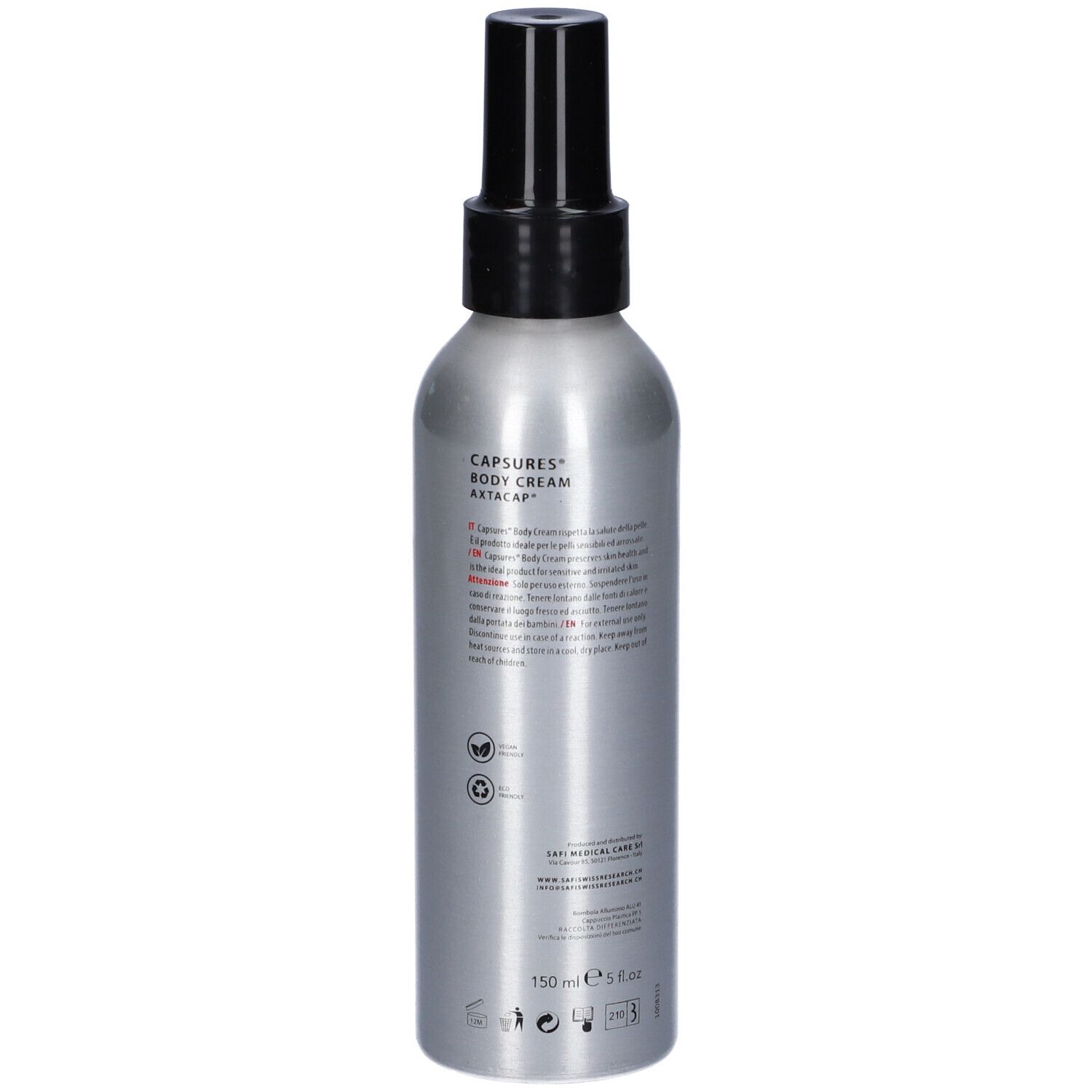 Capsures Body Cream 150 Ml