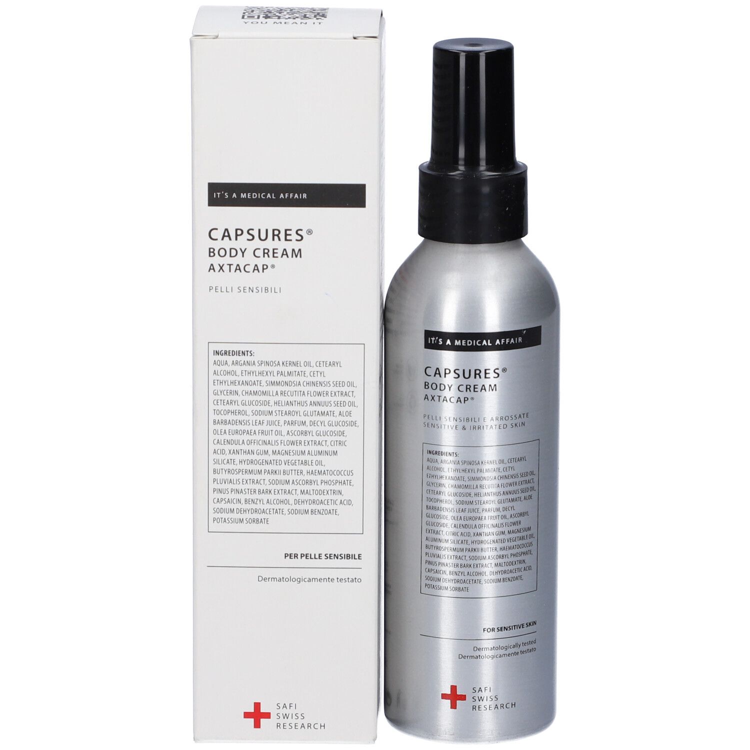 Capsures Body Cream 150 Ml