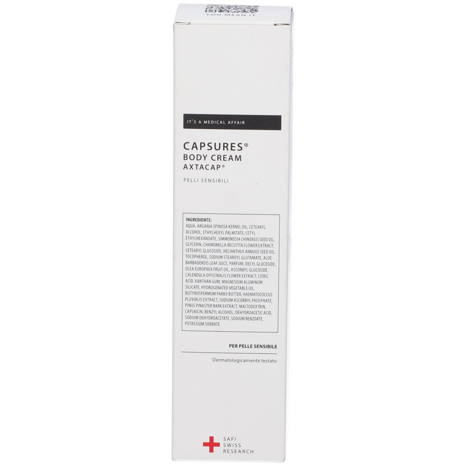 Capsures Body Cream 150 Ml