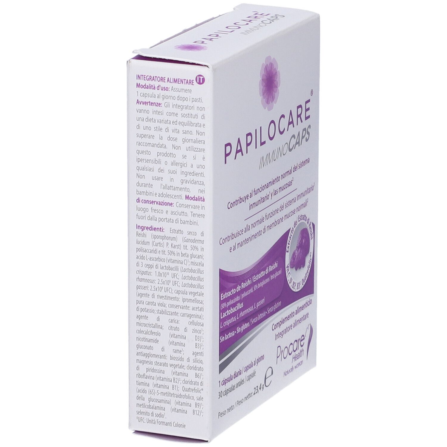 Papilocare Immunocaps 30 Capsule
