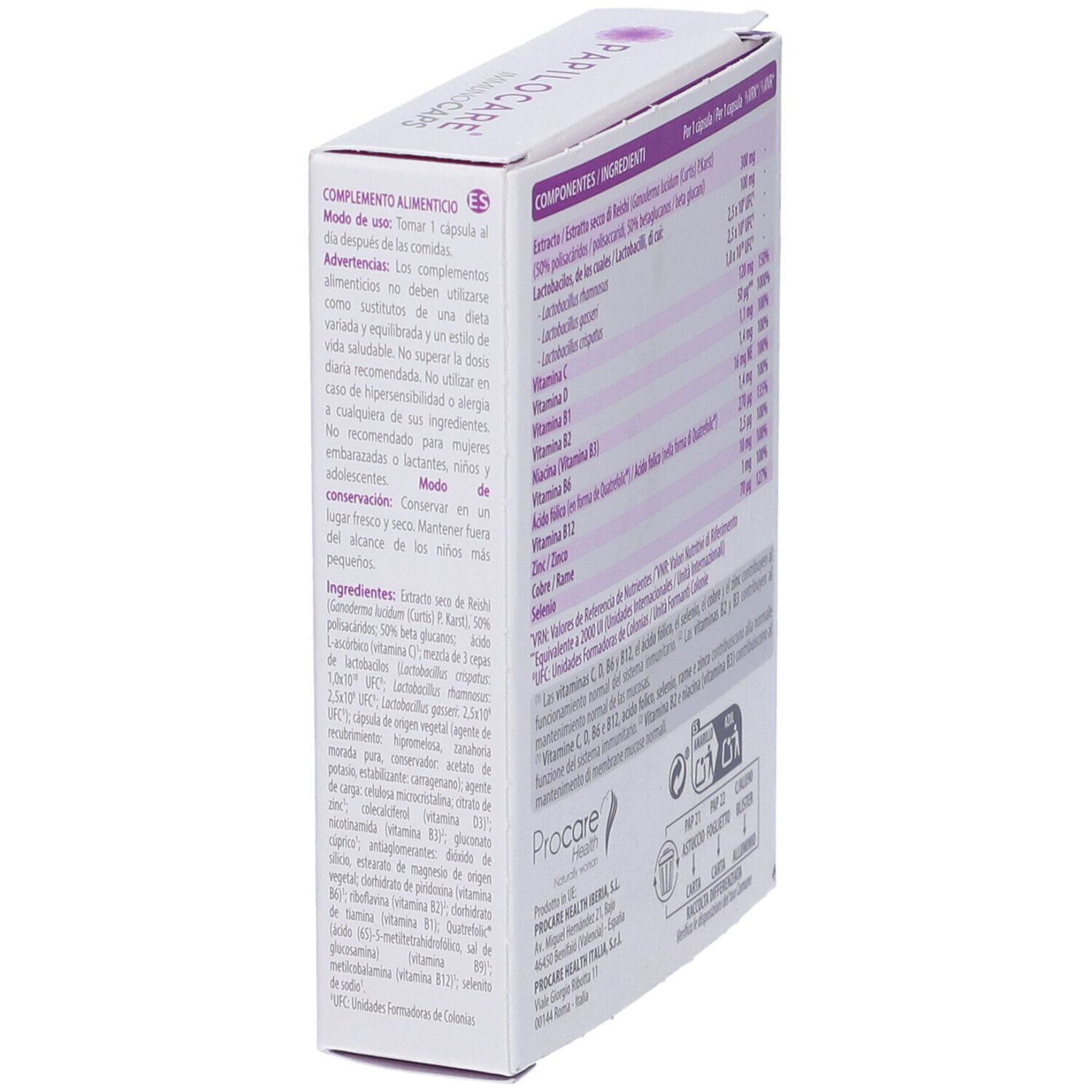 Papilocare Immunocaps 30 Capsule