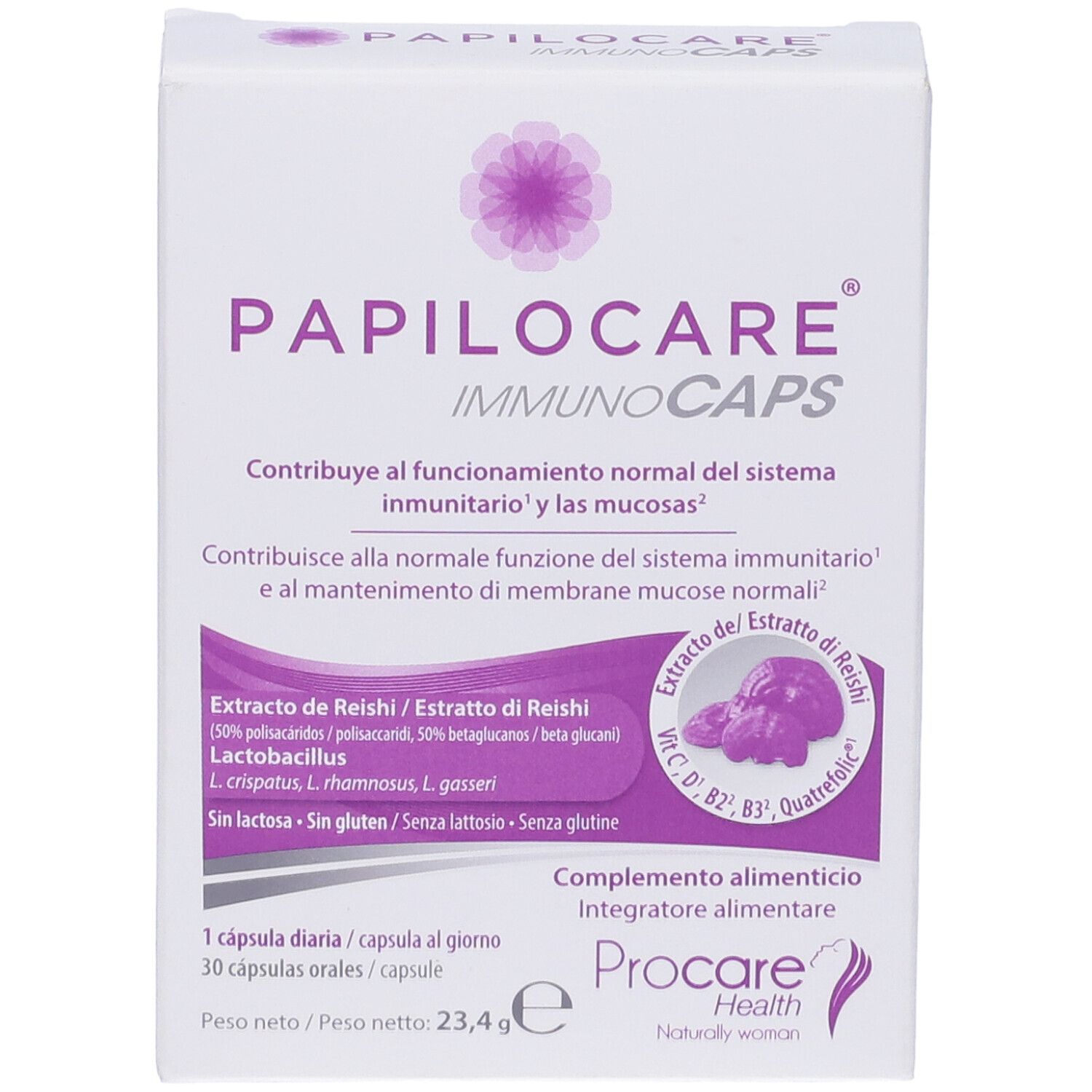 Papilocare Immunocaps 30 Capsule