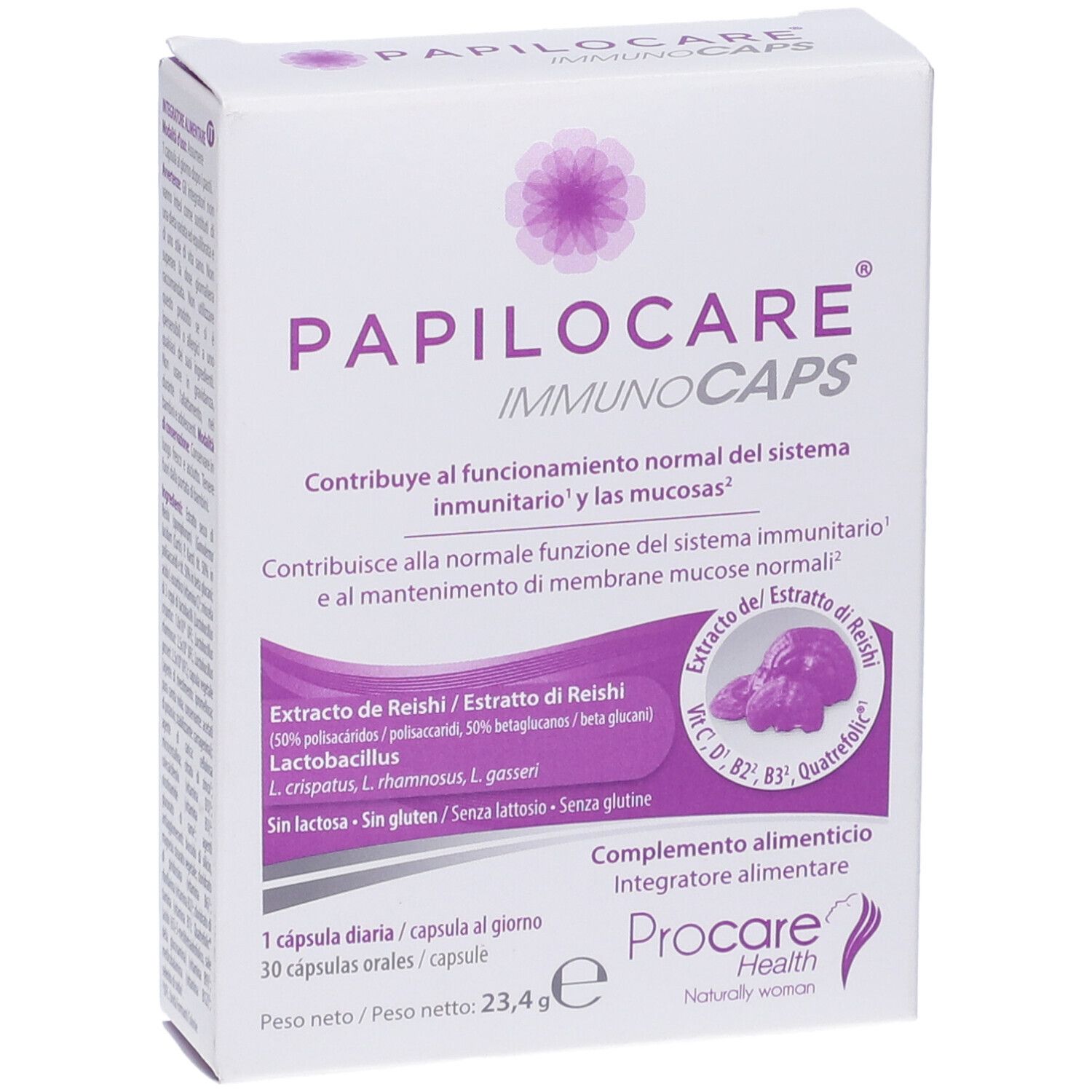Papilocare Immunocaps 30 Capsule