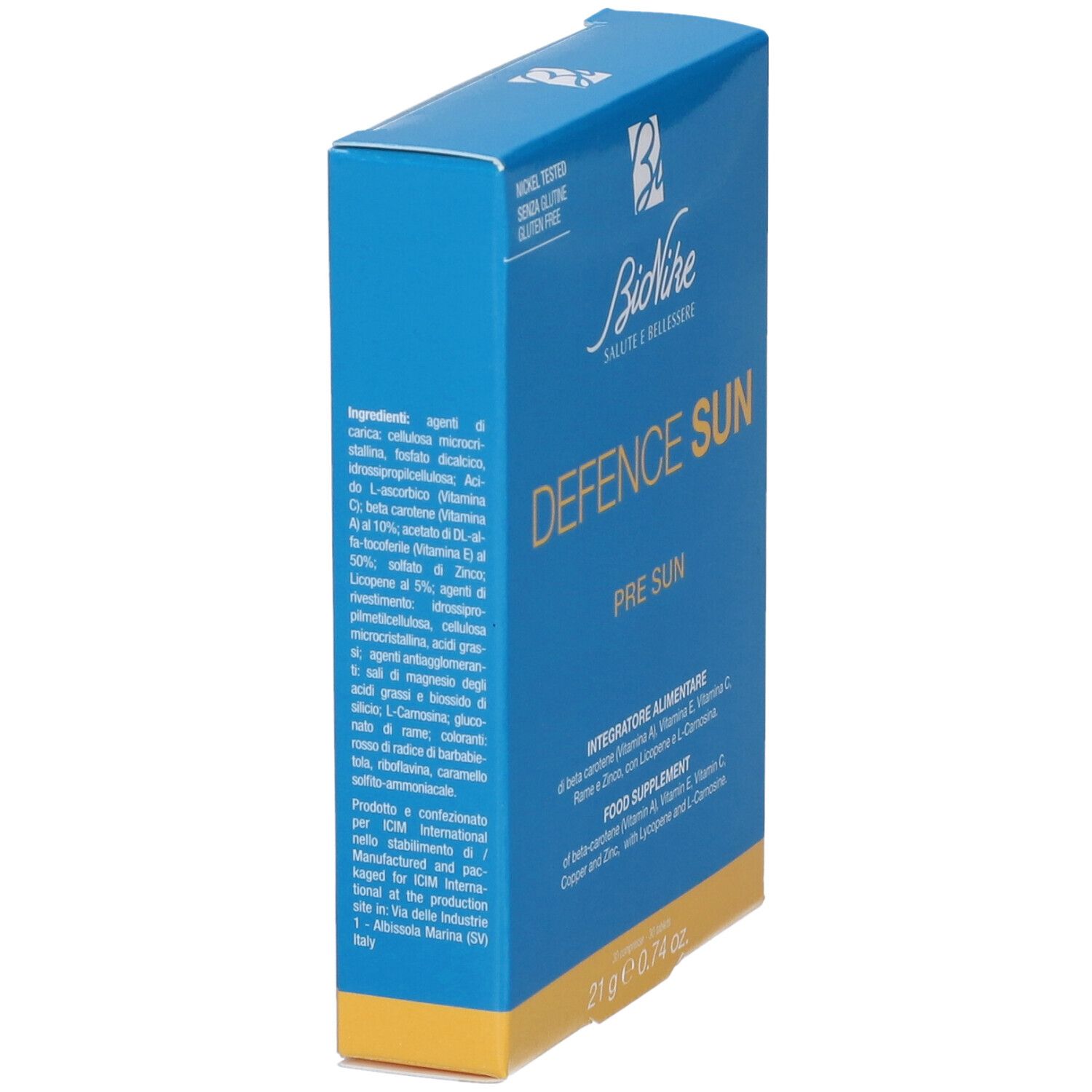 BioNike Defence Sun Pre Sun Integratore Alimentare Compresse