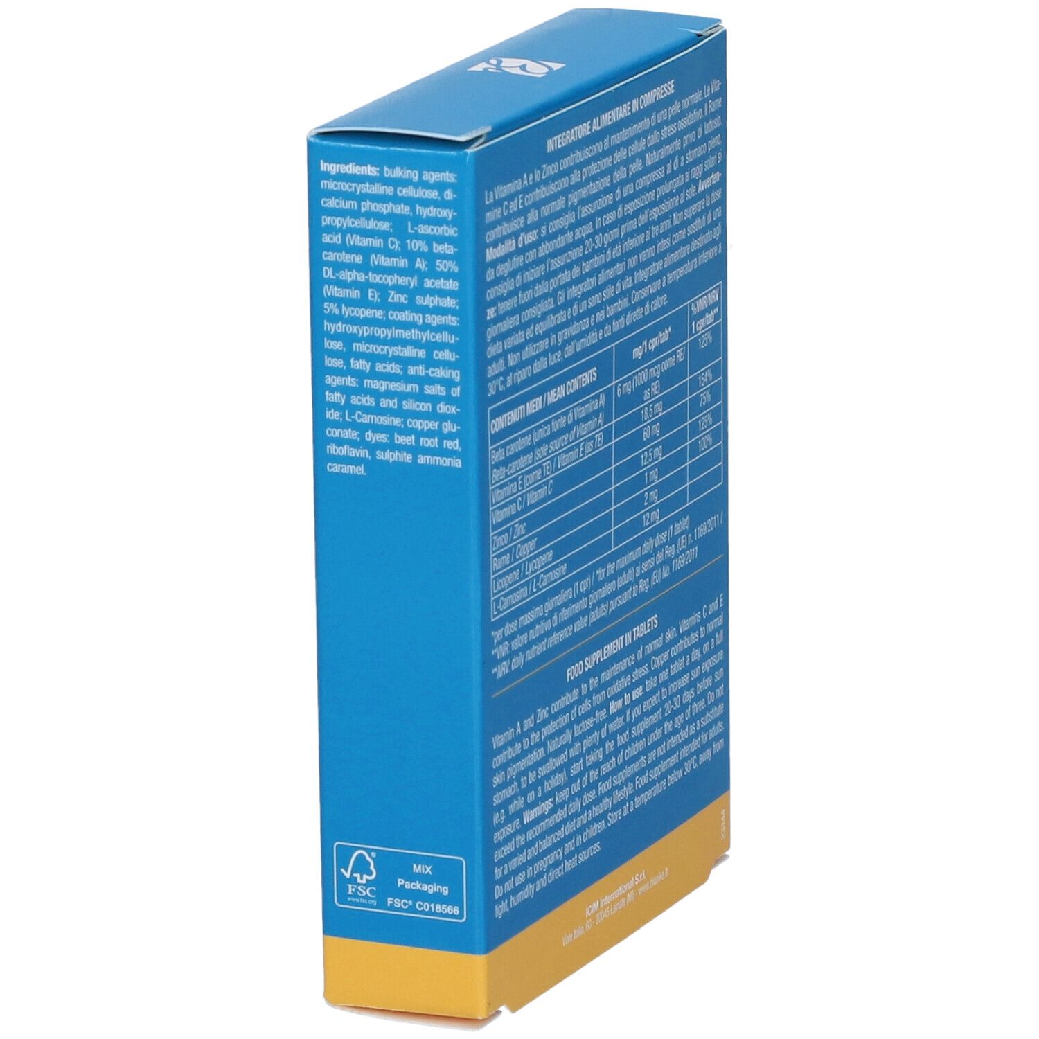 BioNike Defence Sun Pre Sun Integratore Alimentare Compresse