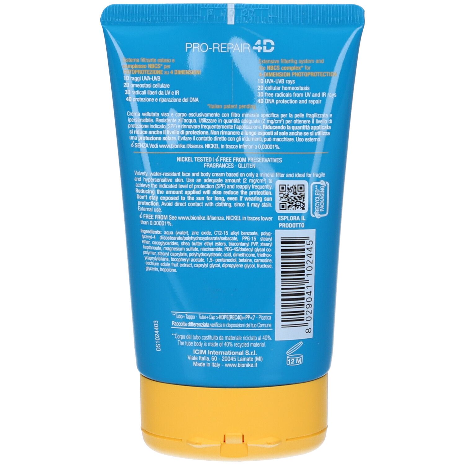 Defence Sun 30 Crema Minerale