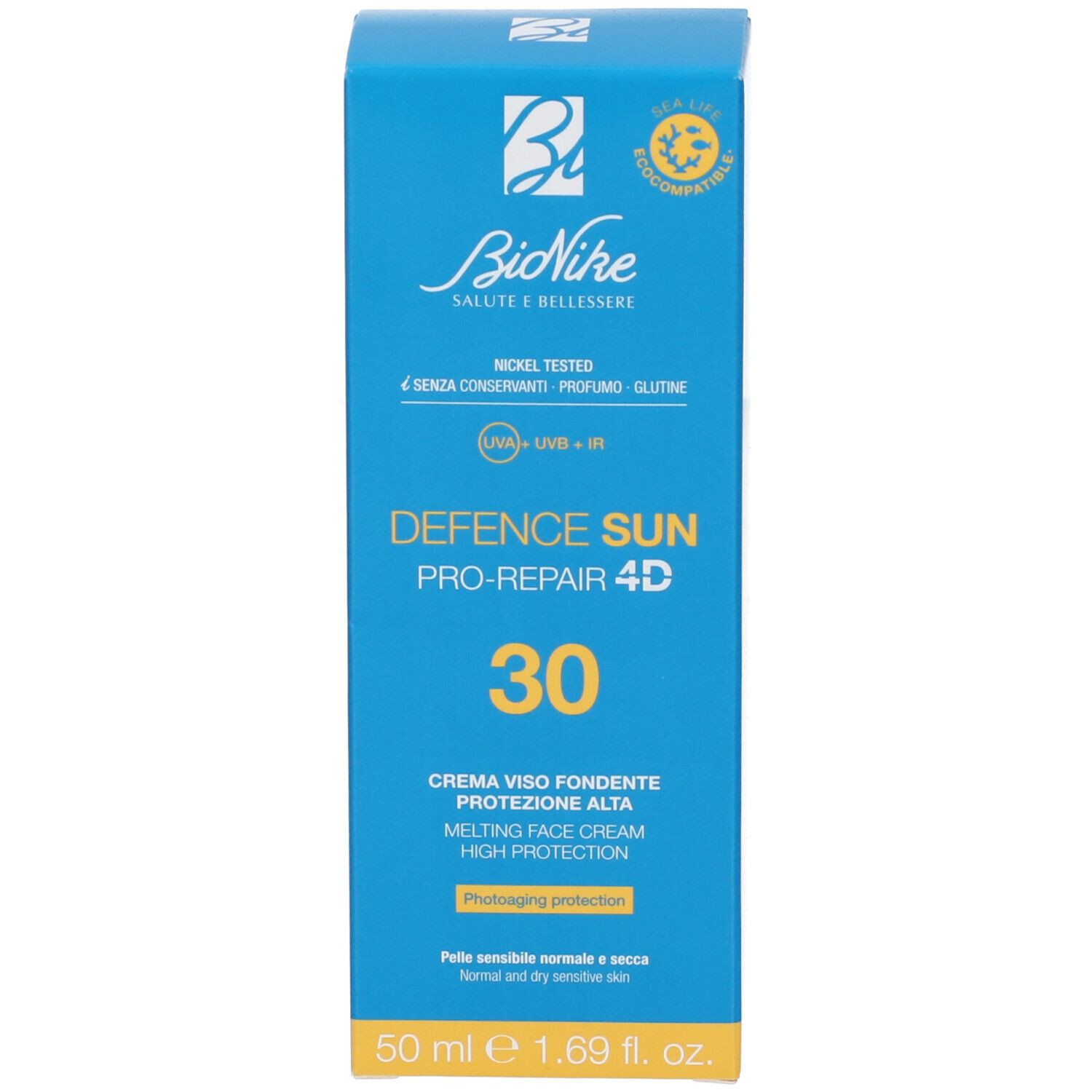 Bionike Defence Sun SPF30 Crema Viso Fondente