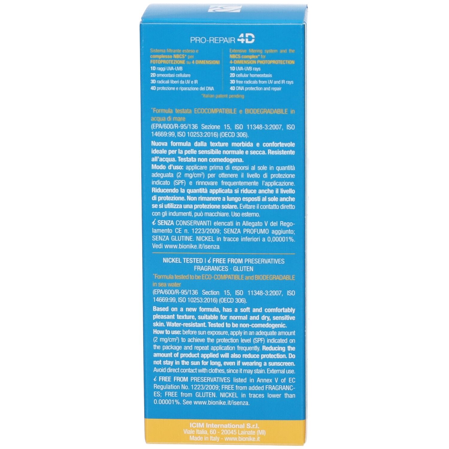 Bionike Defence Sun SPF30 Crema Viso Fondente