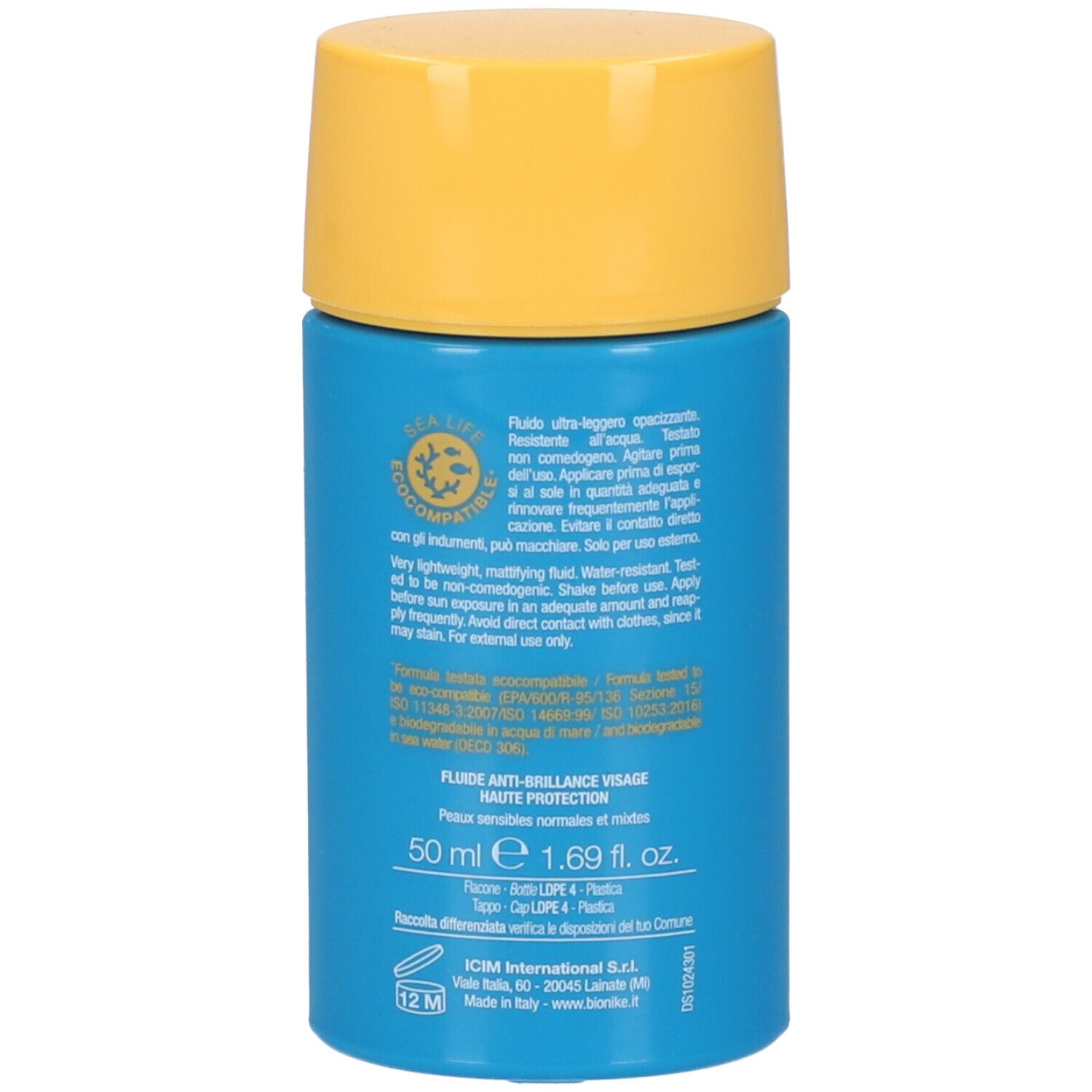 BioNike Defence Sun Pro-Repair 4D SPF 30 Fluido Viso Anti-Lucidità