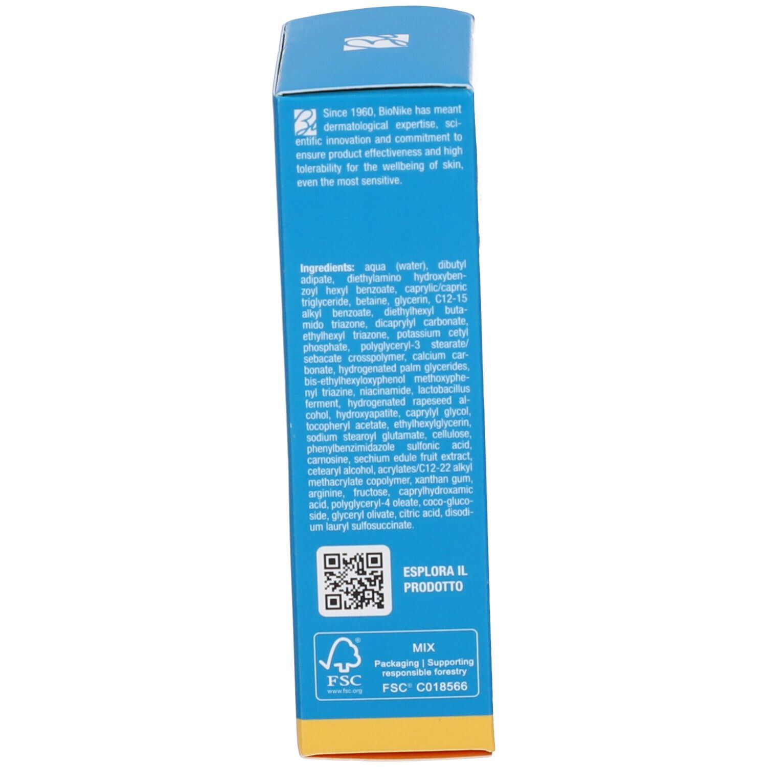 BioNike Defence Sun Pro-Repair 4D SPF 30 Fluido Viso Anti-Lucidità