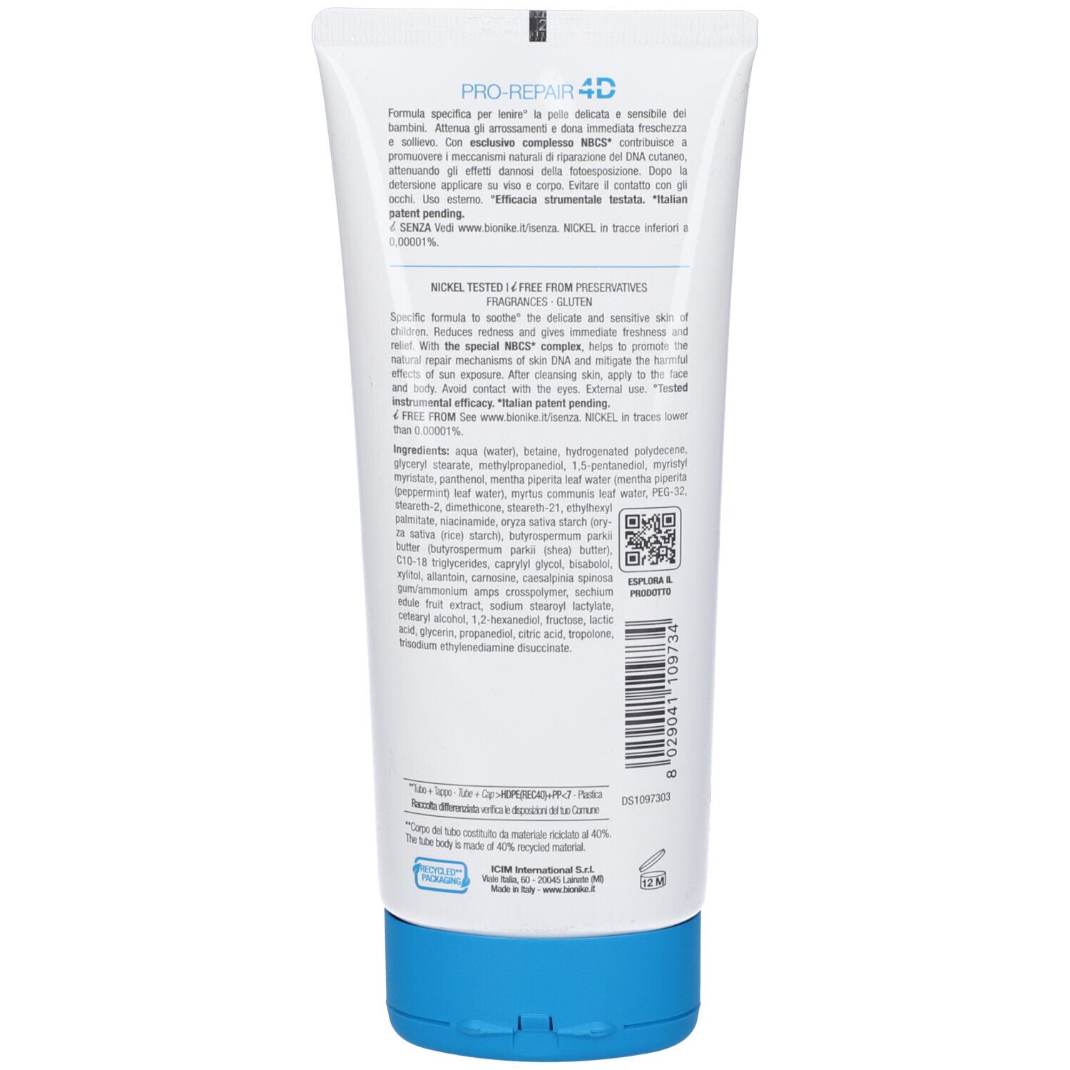Defence Sun Baby&Kid Fluido Doposole Idratante