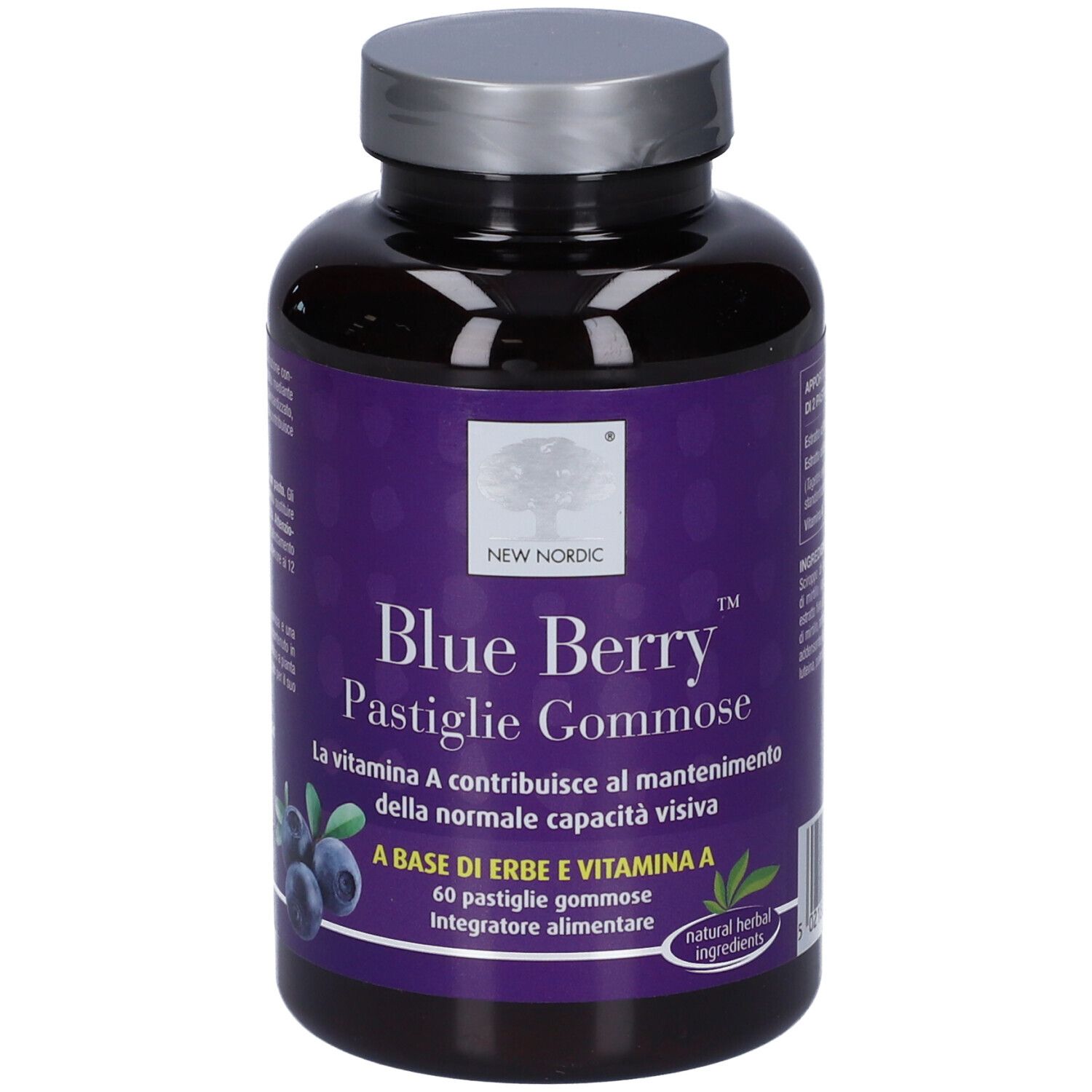 Blue Berry 60 Pastiglie Gommose
