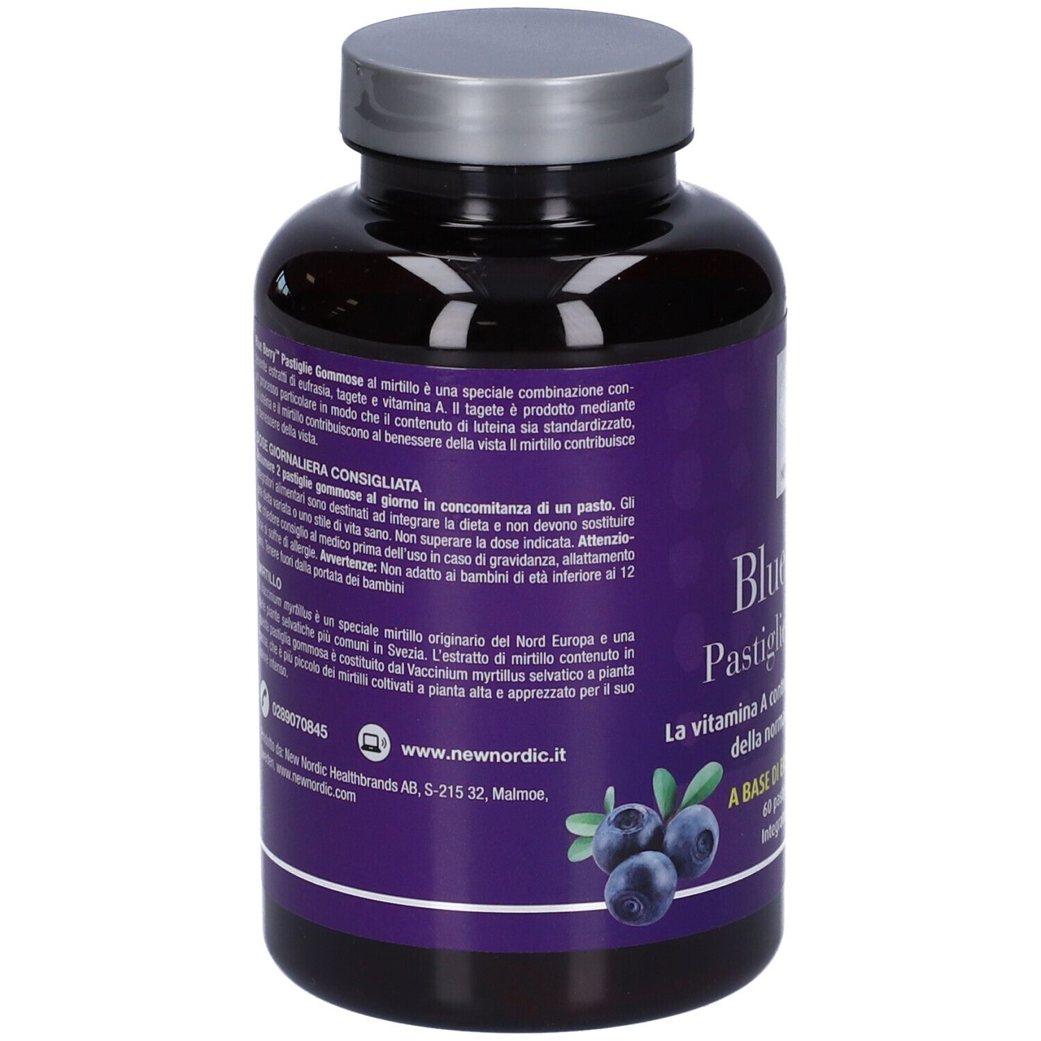 Blue Berry 60 Pastiglie Gommose
