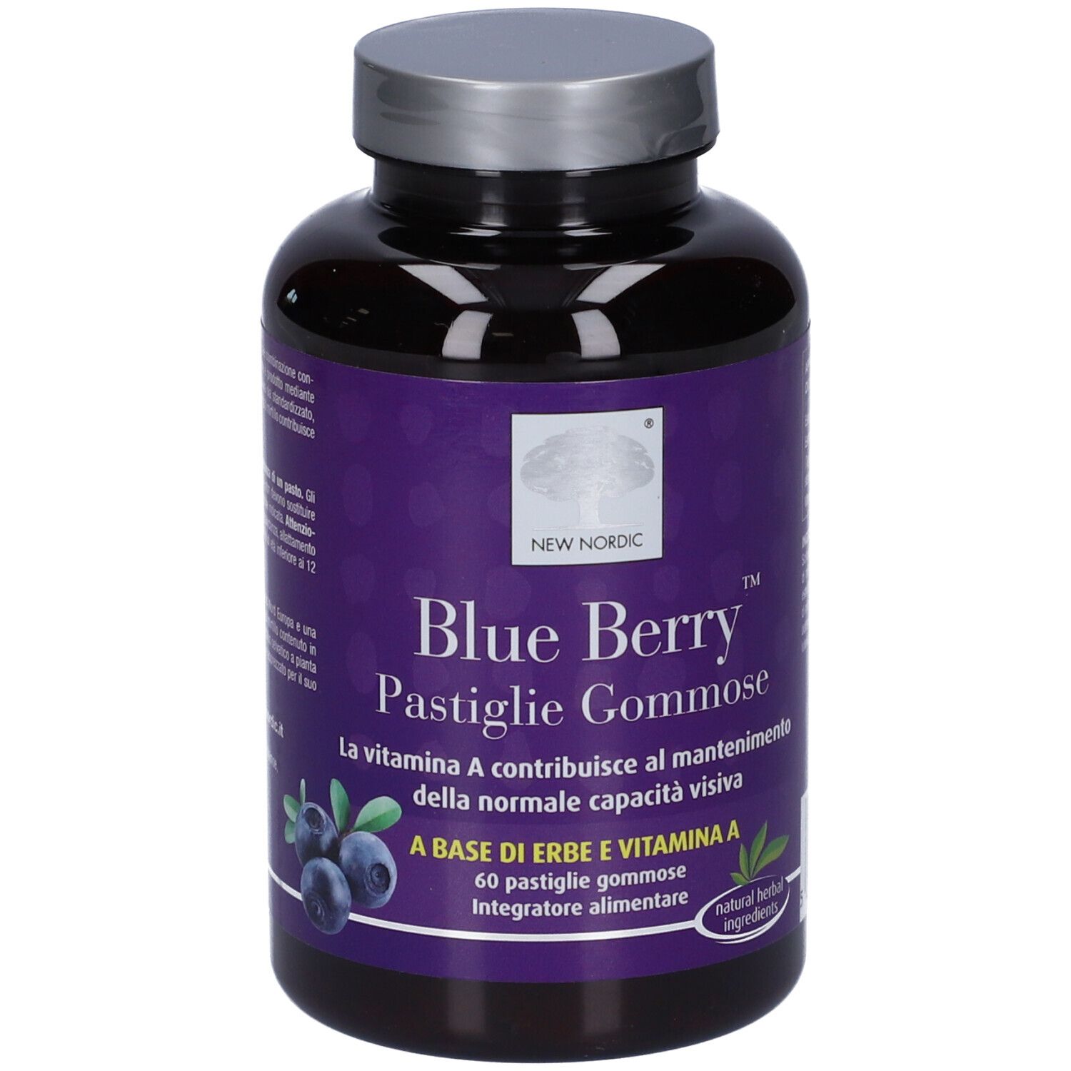 Blue Berry 60 Pastiglie Gommose