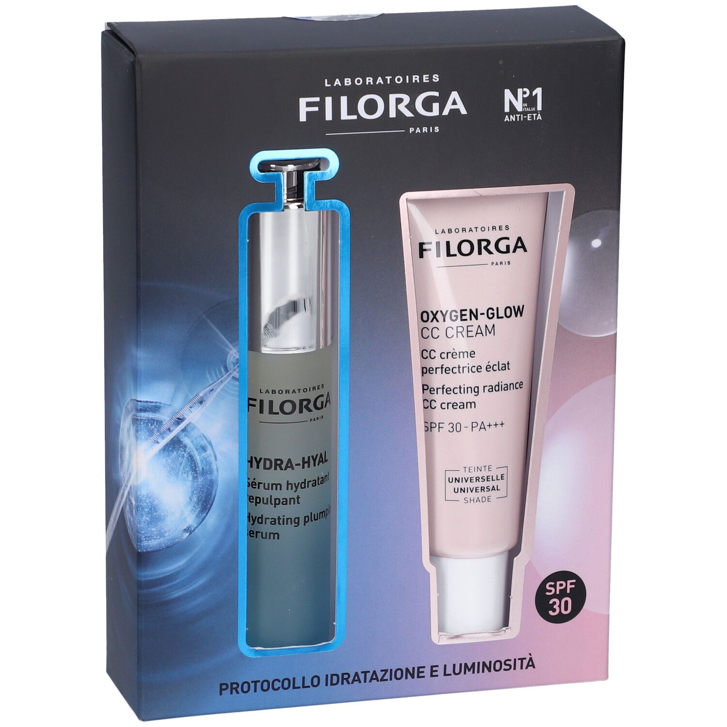 Filorga Cofanetto Protocollo Idratazione e Luminosità
