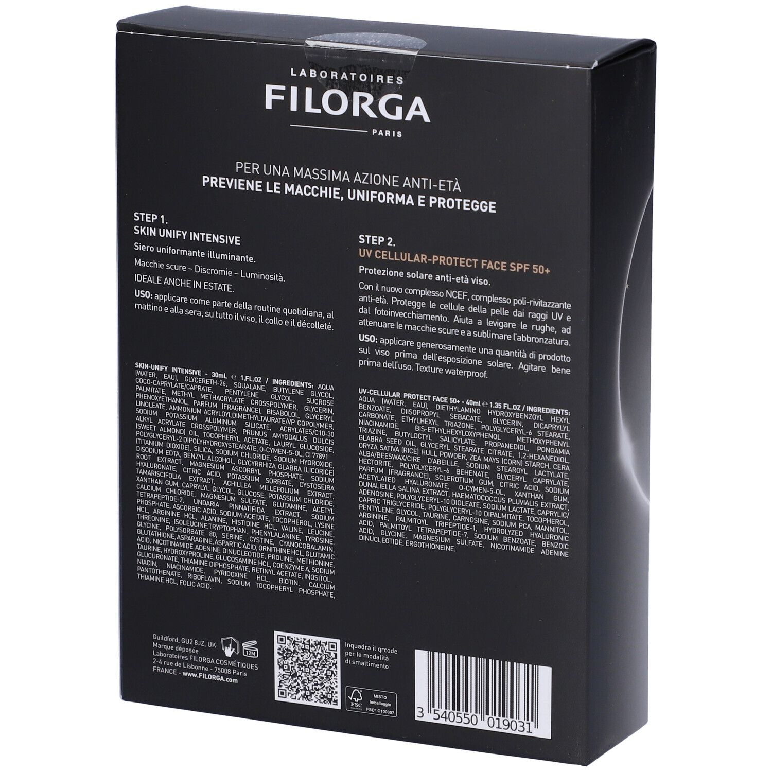 Filorga Cofanetto Protocollo Macchie Cutanee