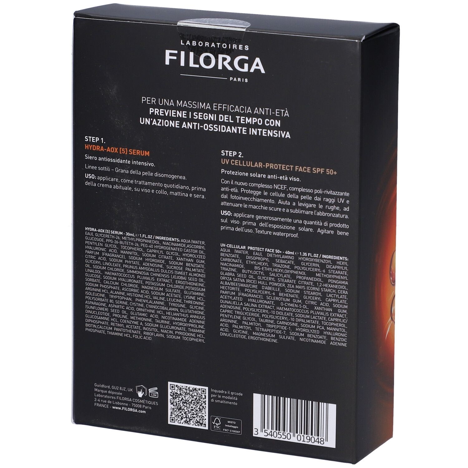Filorga Cofanetto Protocollo Anti-Età e Anti-Ossidante