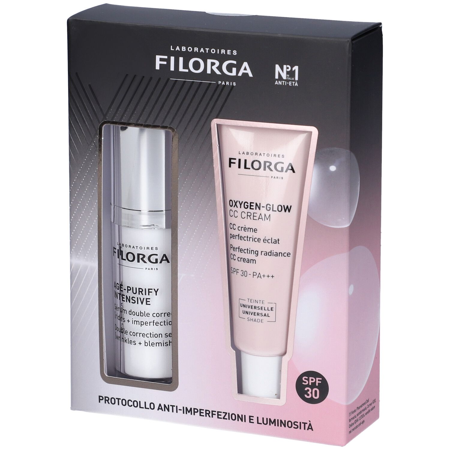 Filorga Cofanetto Protocollo Anti-Imperfezioni e Luminosità