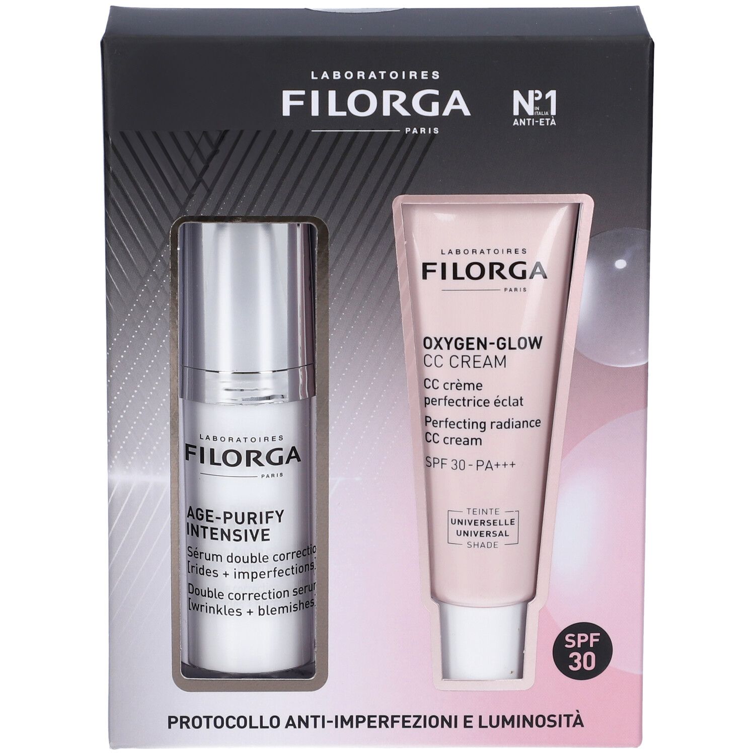 Filorga Cofanetto Protocollo Anti-Imperfezioni e Luminosità