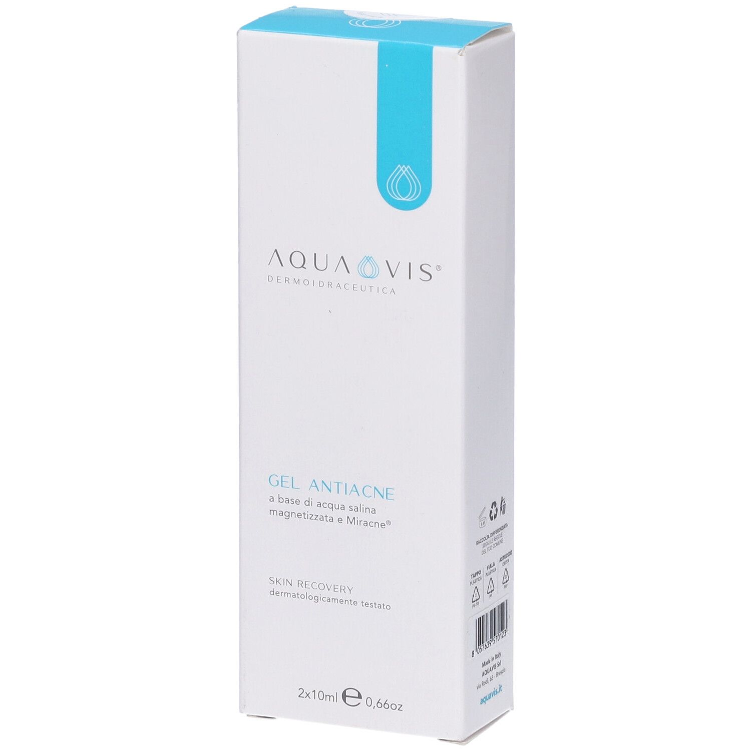 Aquavis Gel Antiacne 2 Flaconcini Da 10 ml
