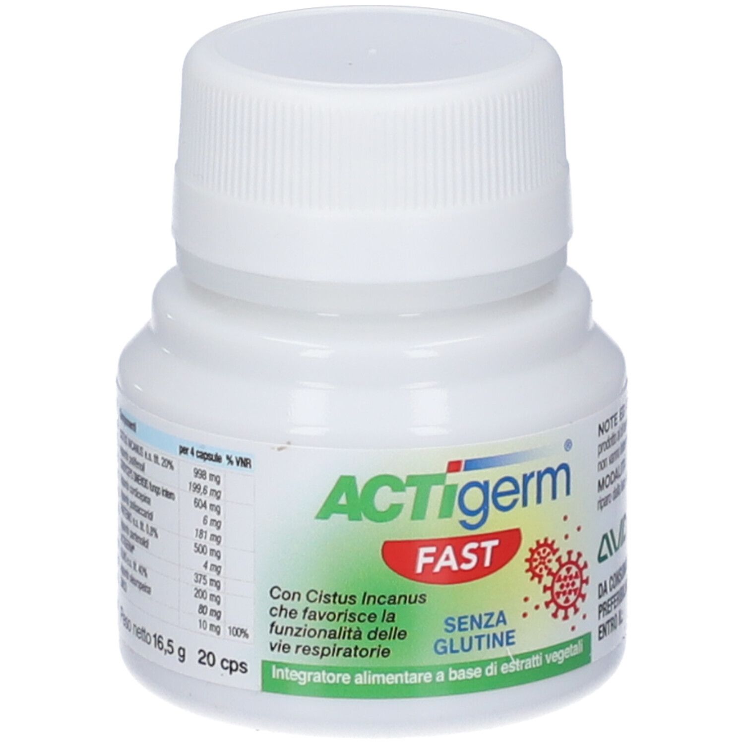 Actigerm Fast 20 Capsule