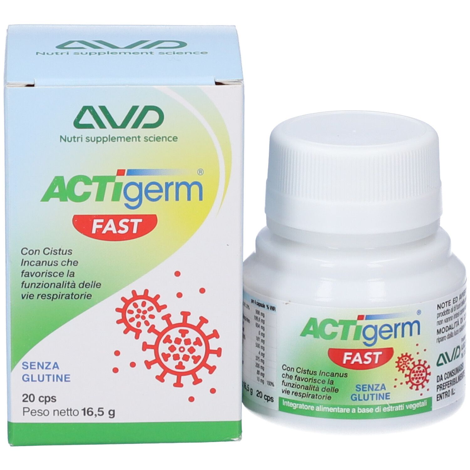 Actigerm Fast 20 Capsule