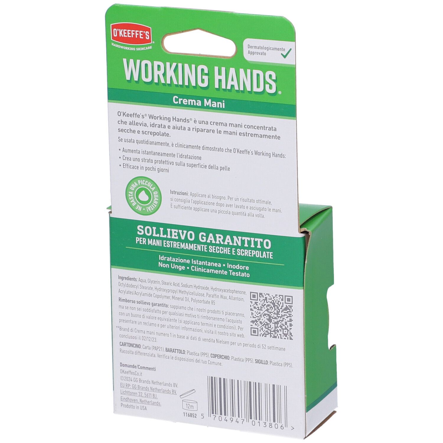 O'Keeffe's Working Hands Crema Mani