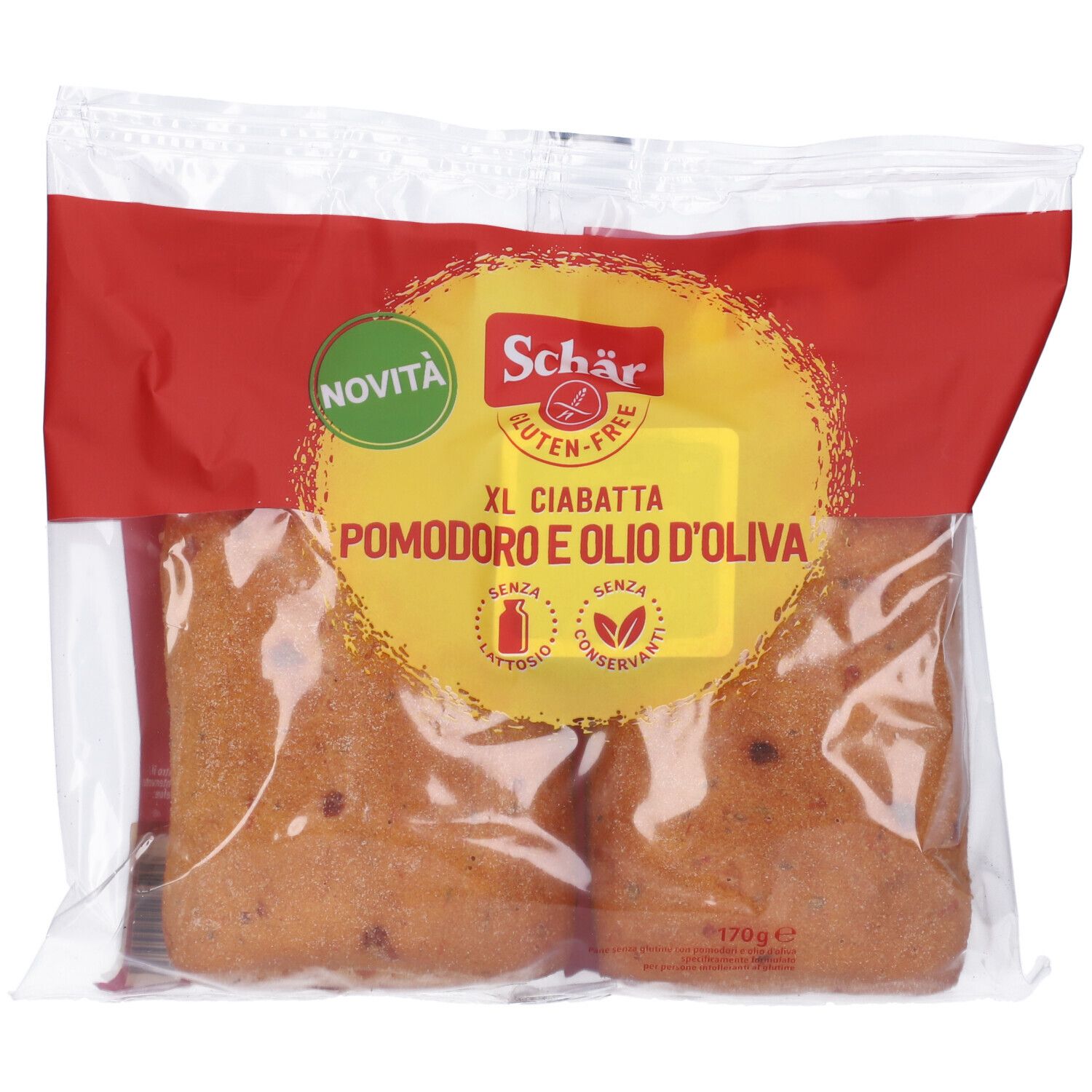 Schar XL Ciabatta Pomodori e Olio d'Oliva