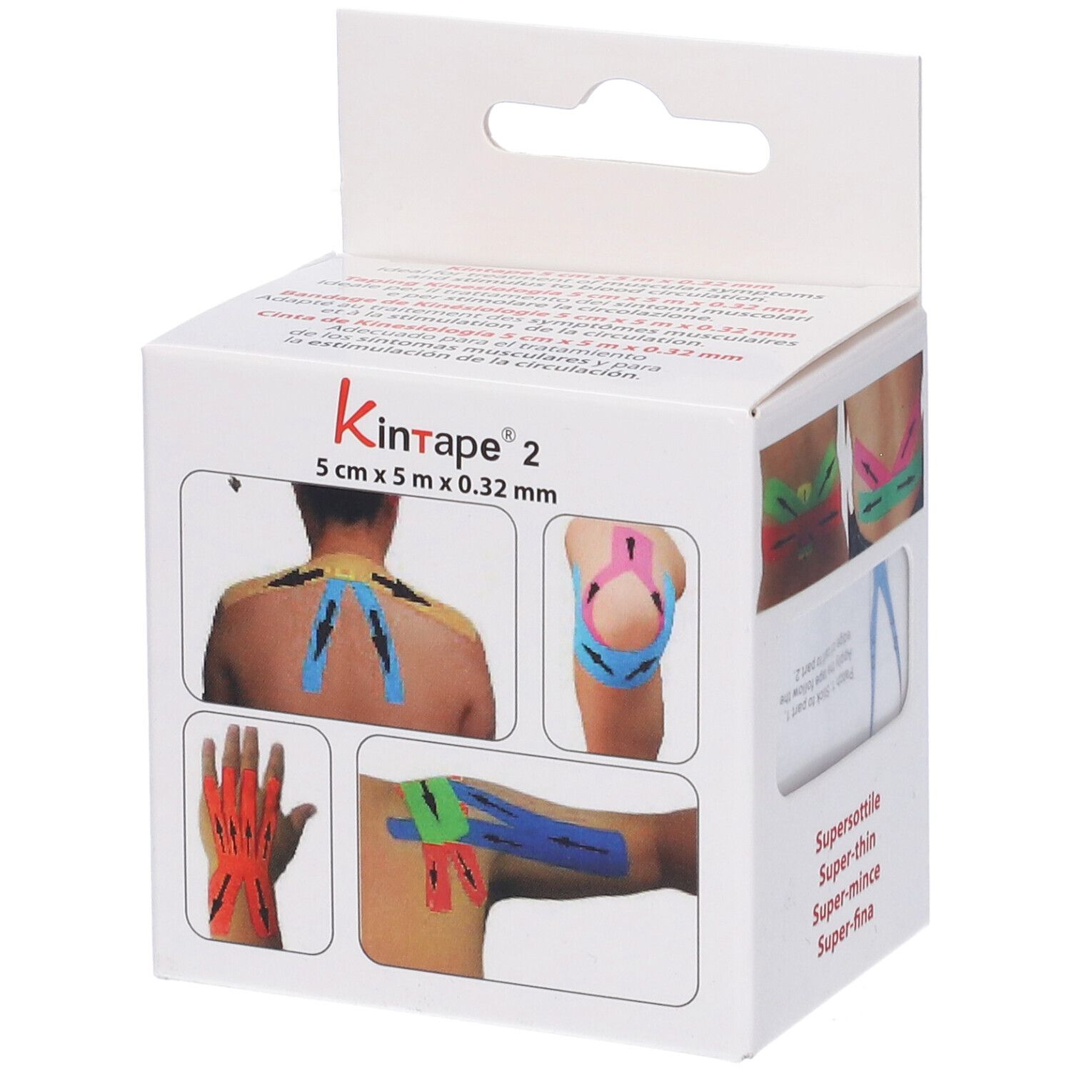 GIMA Taping Pro Kinesiologia 5 M X 5 Cm - Pelle