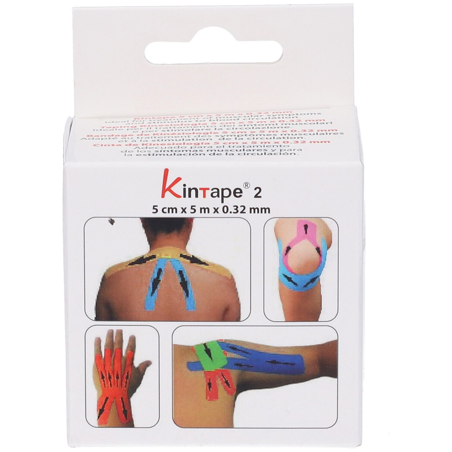 GIMA Taping Pro Kinesiologia 5 M X 5 Cm - Pelle
