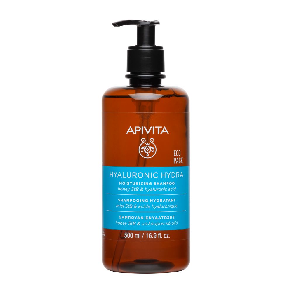 Apivita Hyaluronic Hydra Shampoo Idratante Ecopack 500ml